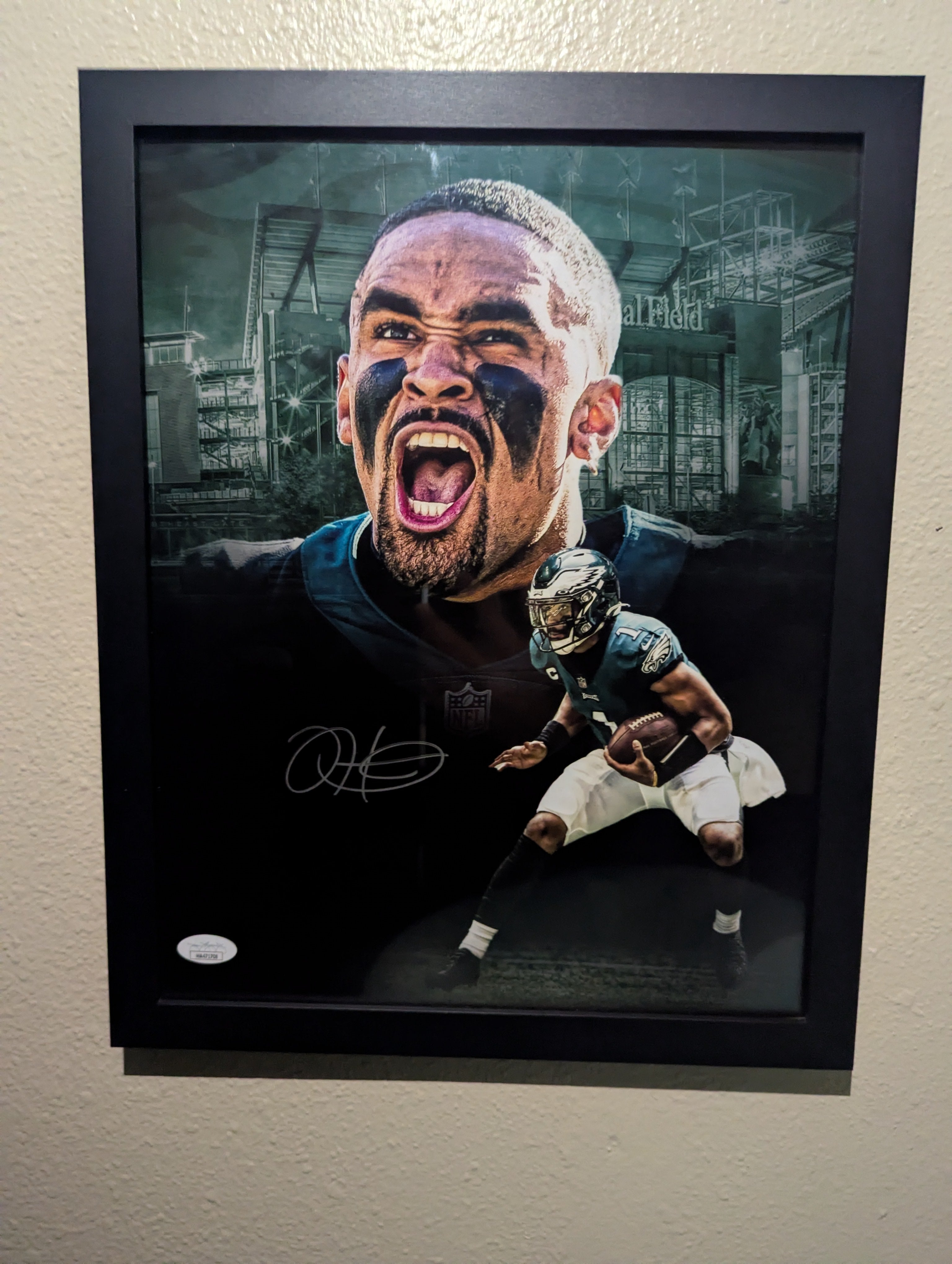 Jalen Hurts - Signed 11x14 (JSA)