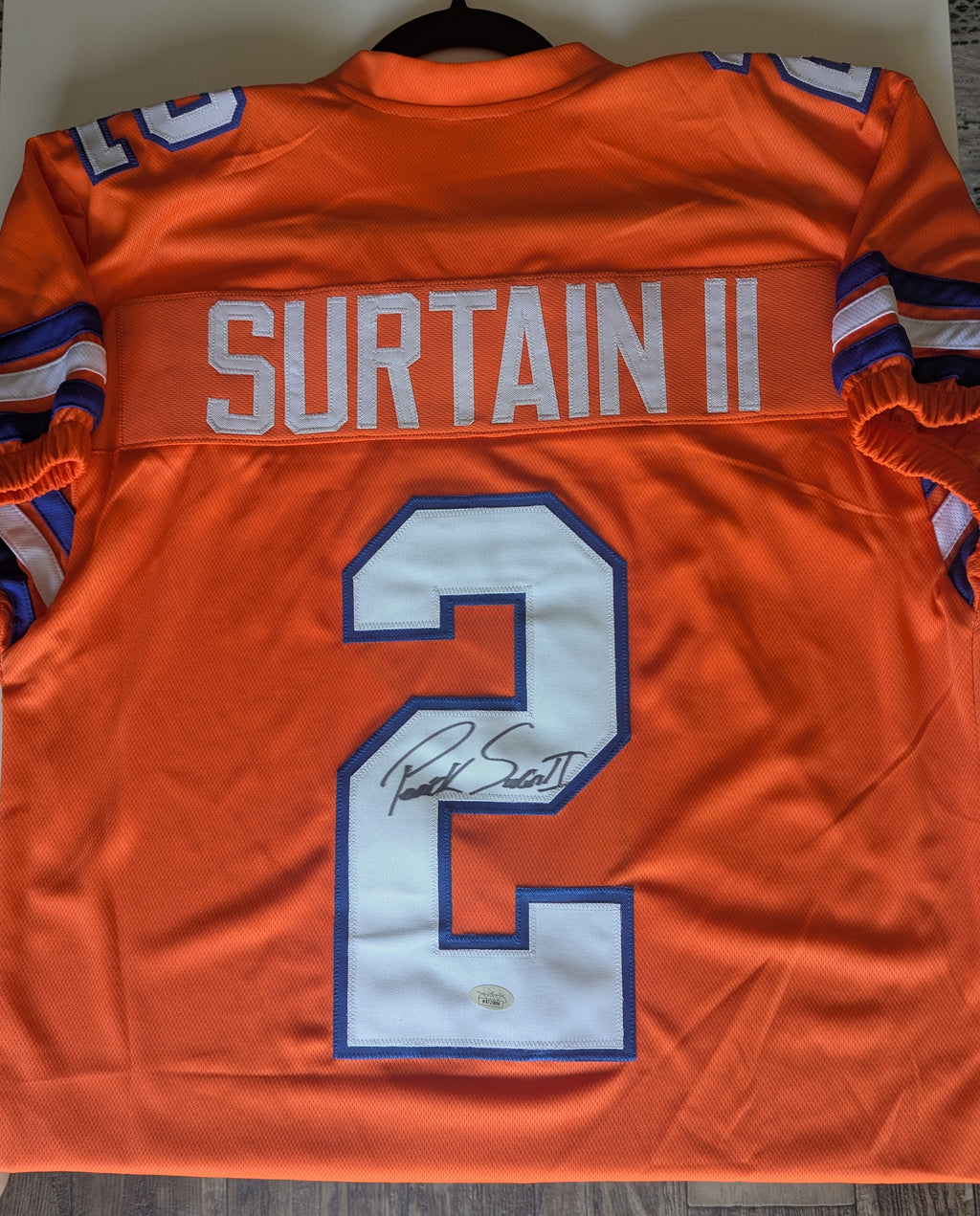 Signed Patrick Surtain II Custom Jersey (JSA)