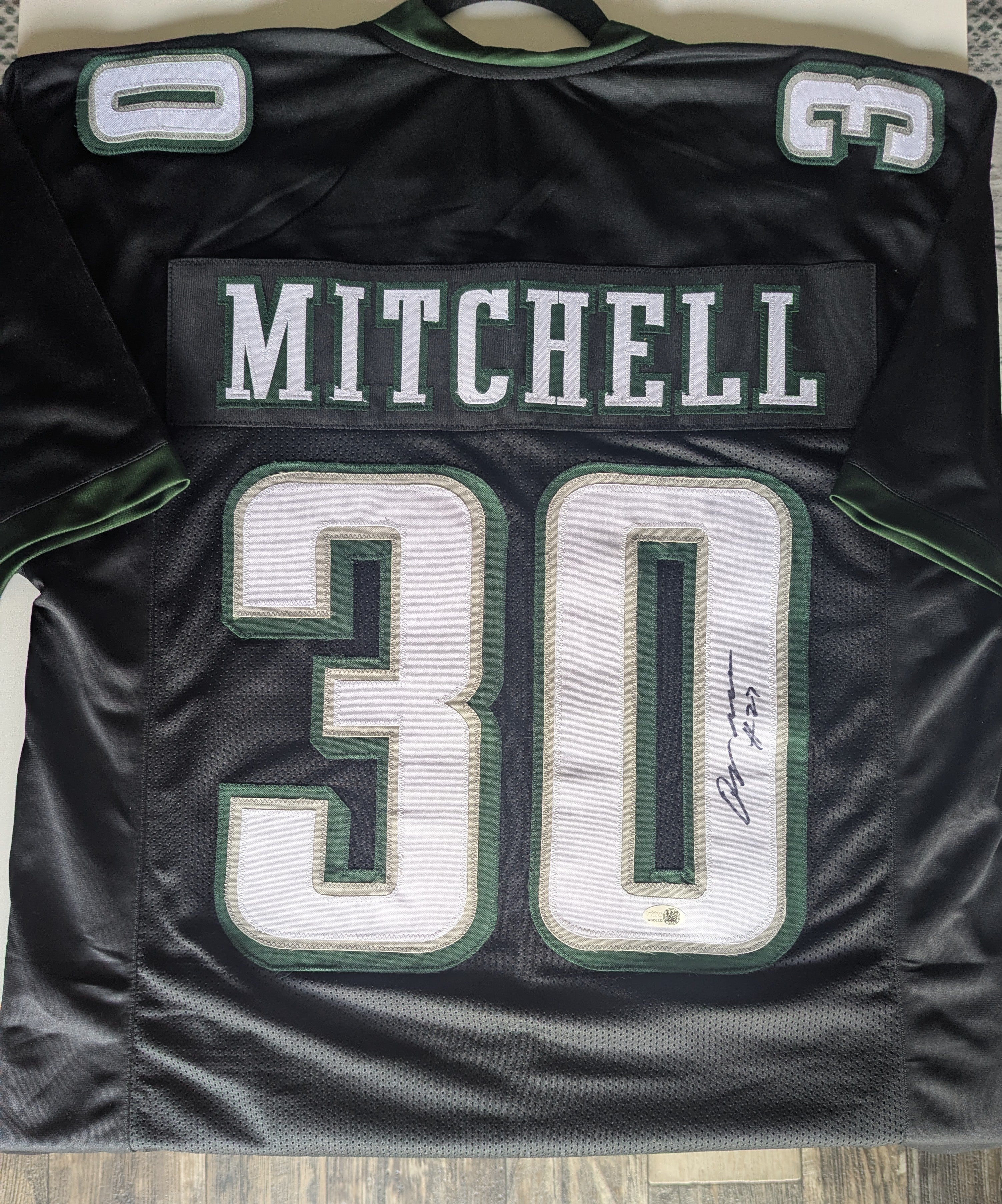Signed Quinyon Mitchell Custom Jersey (JSA)