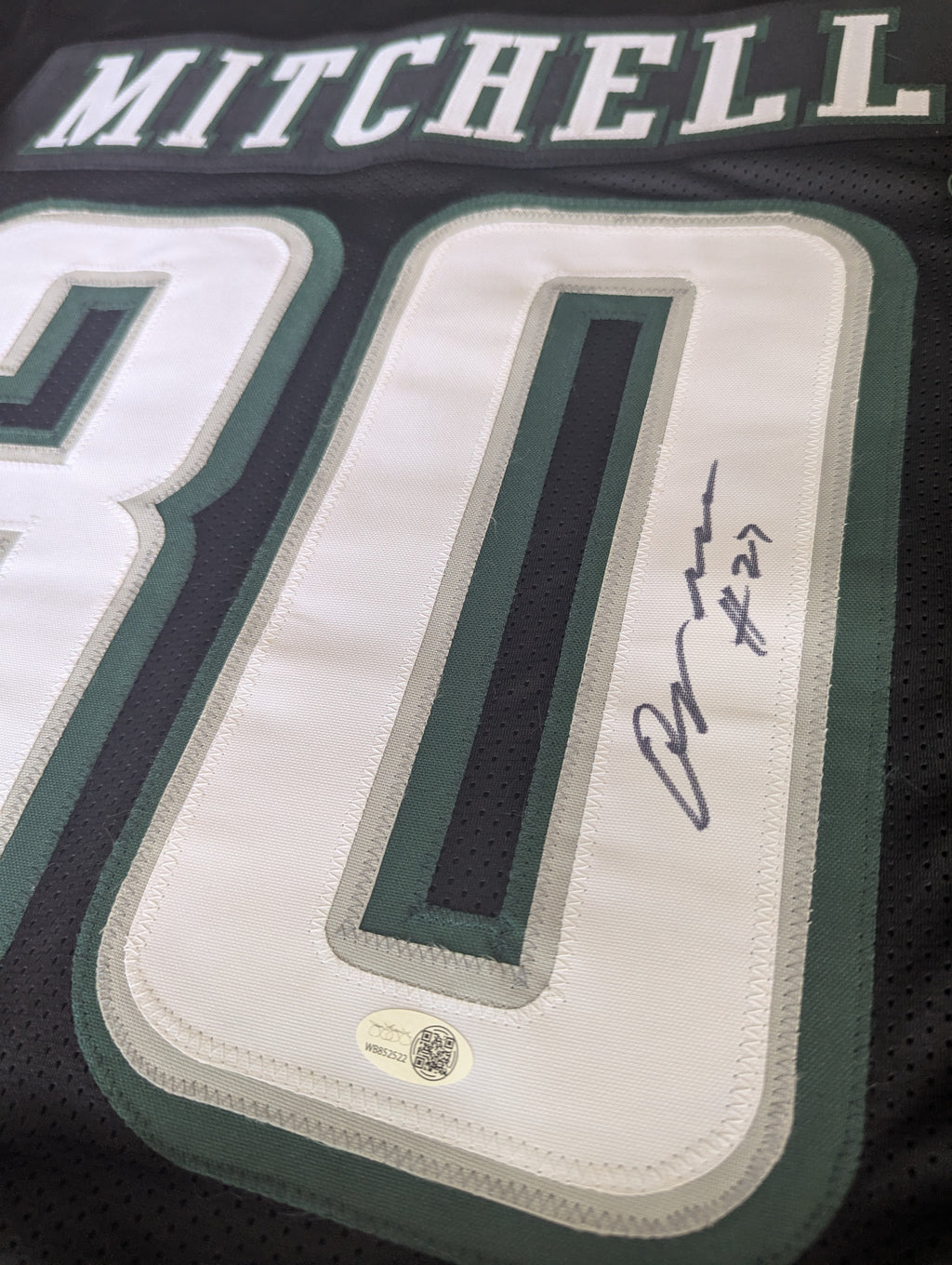 Signed Quinyon Mitchell Custom Jersey (JSA)