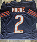Signed DJ Moore Custom Jersey (JSA)