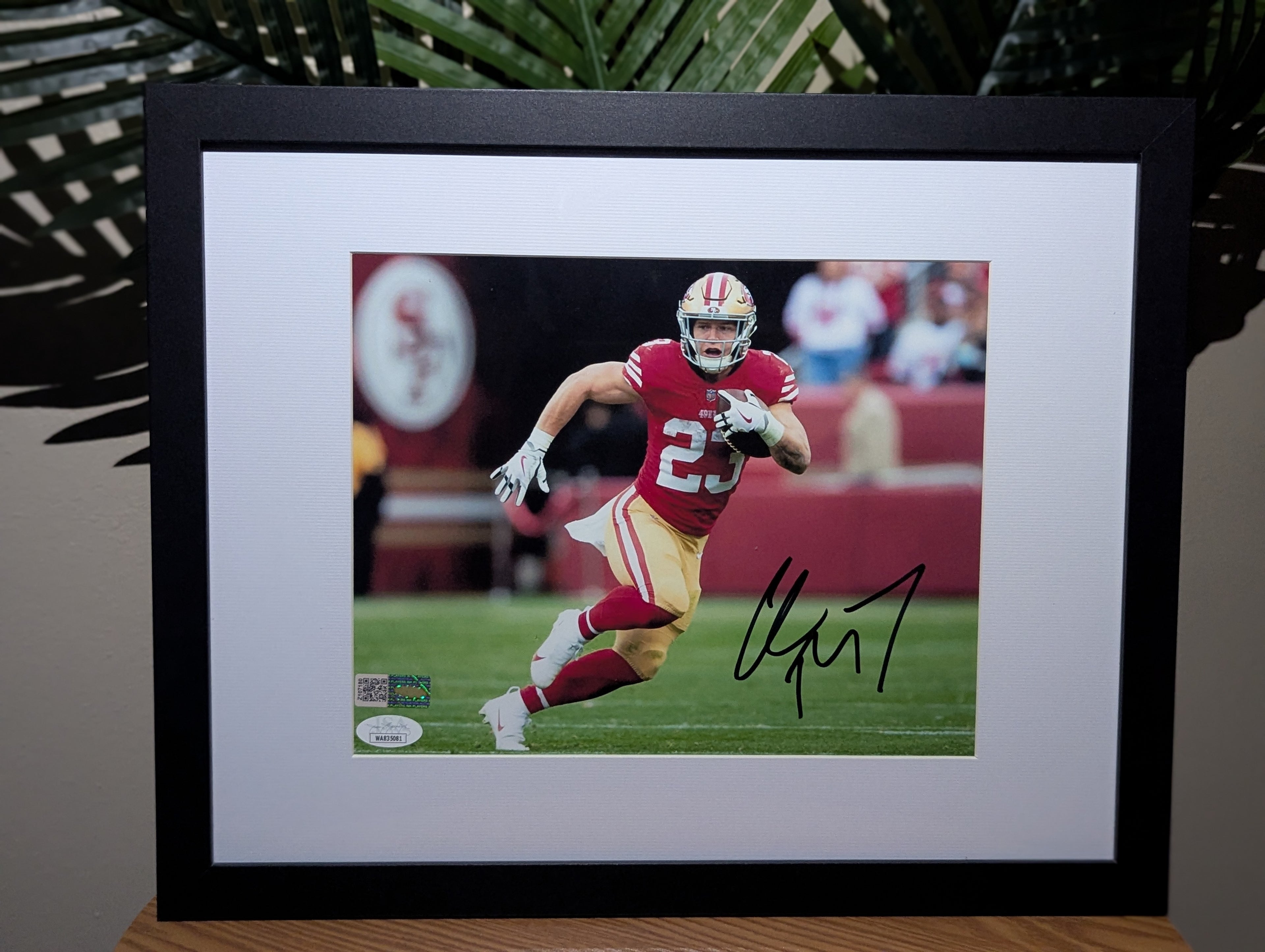 Christian McCaffrey - Signed 8x10 (JSA)