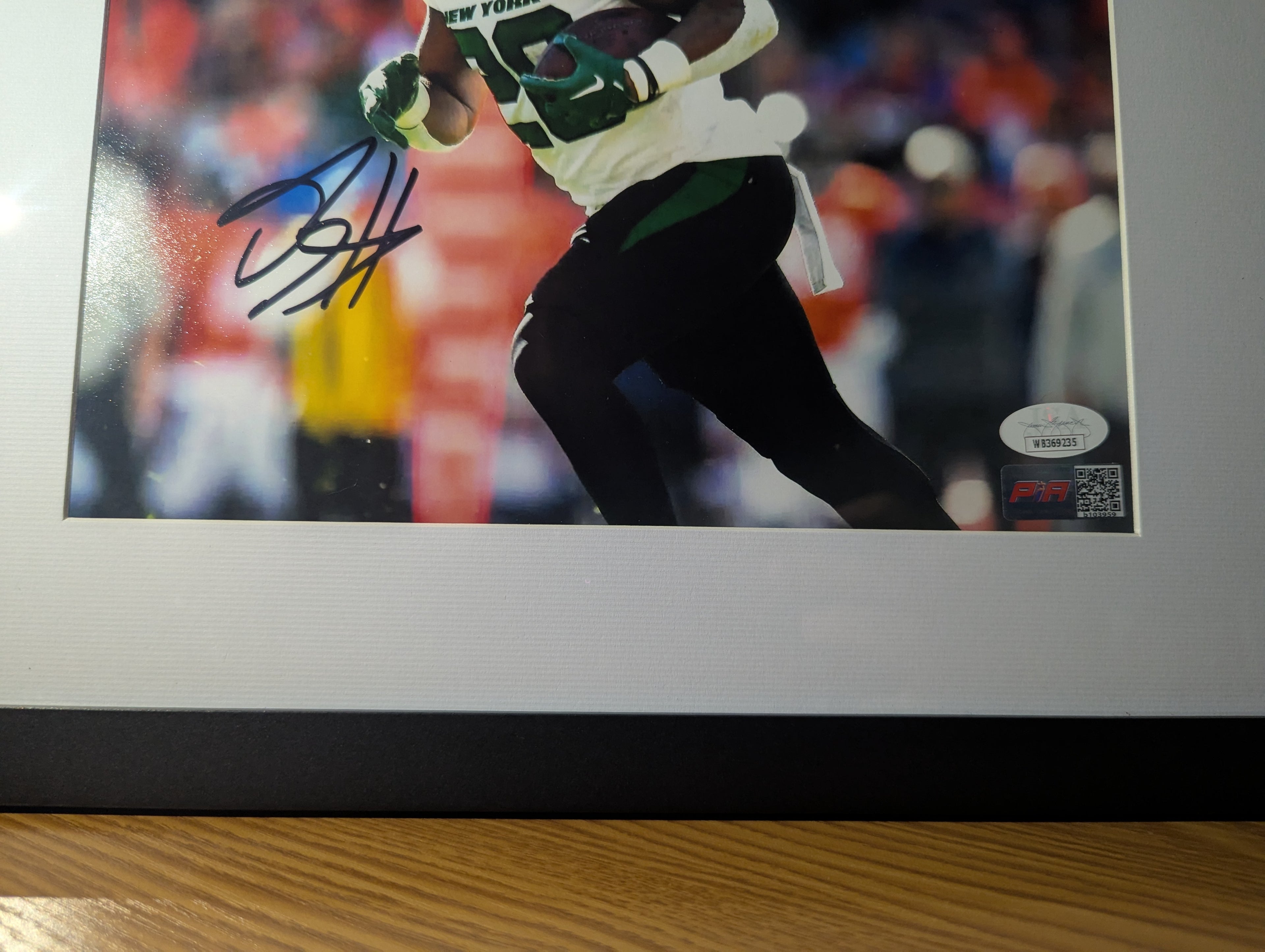 Breece Hall - Signed 8x10 (JSA)