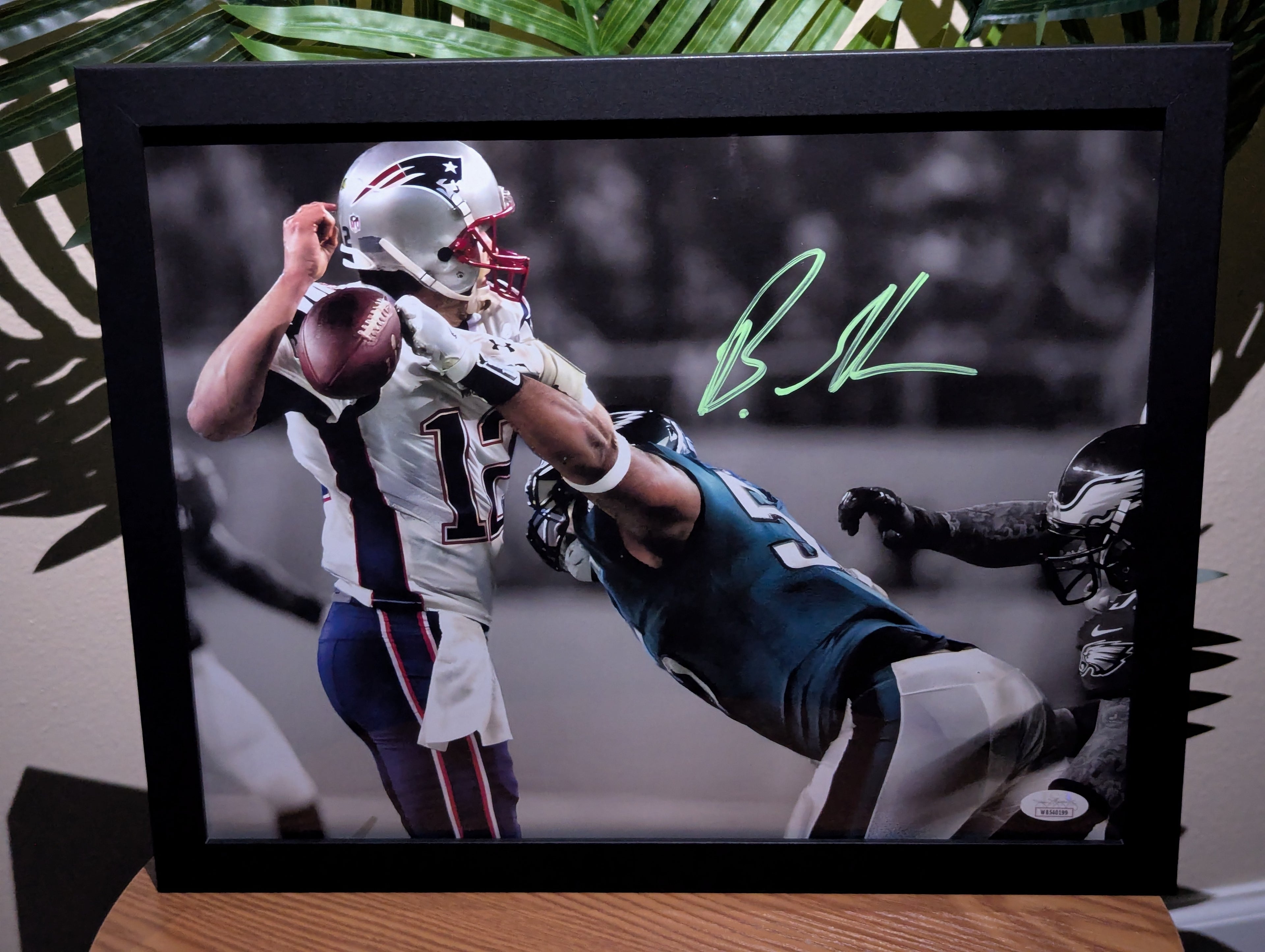 Brandon Graham - Signed 11x14 (JSA)