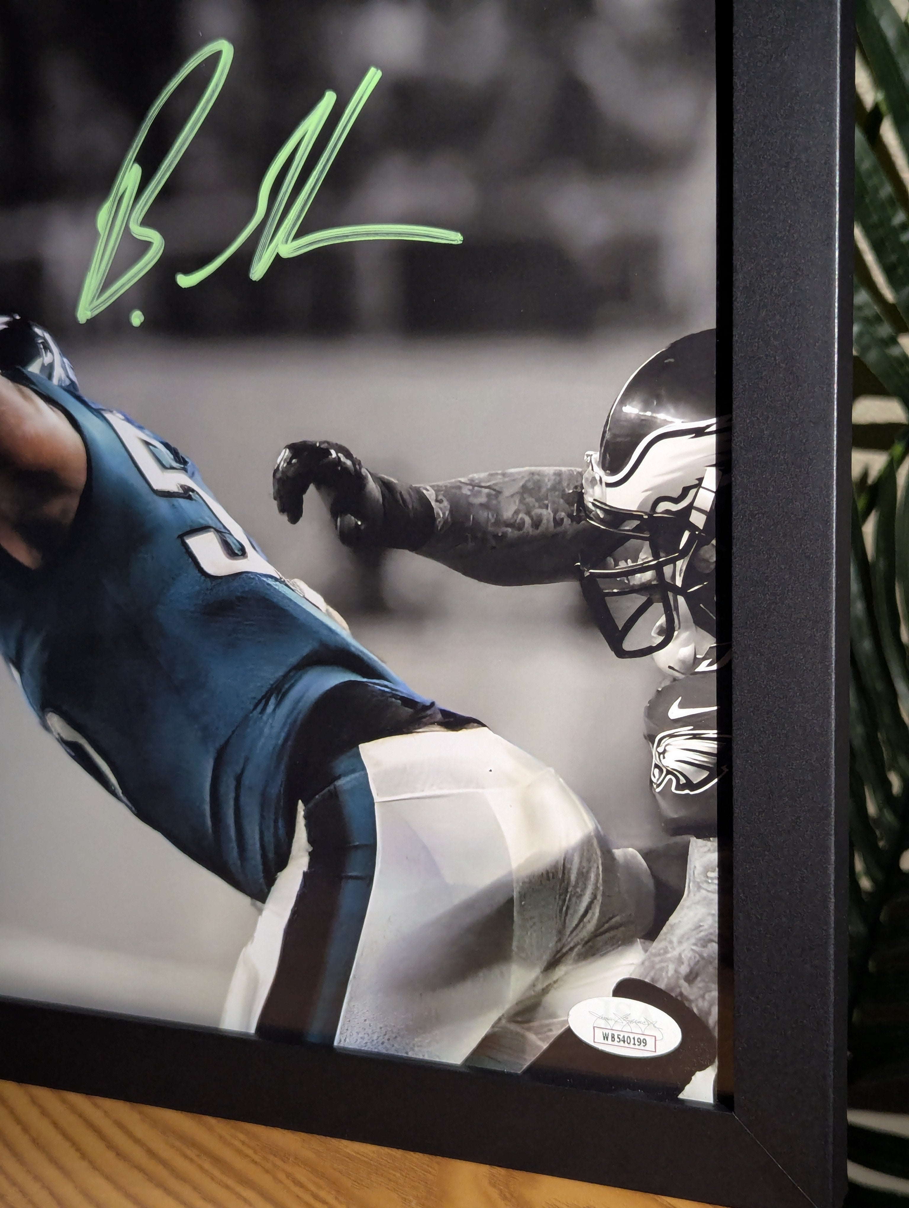 Brandon Graham - Signed 11x14 (JSA)