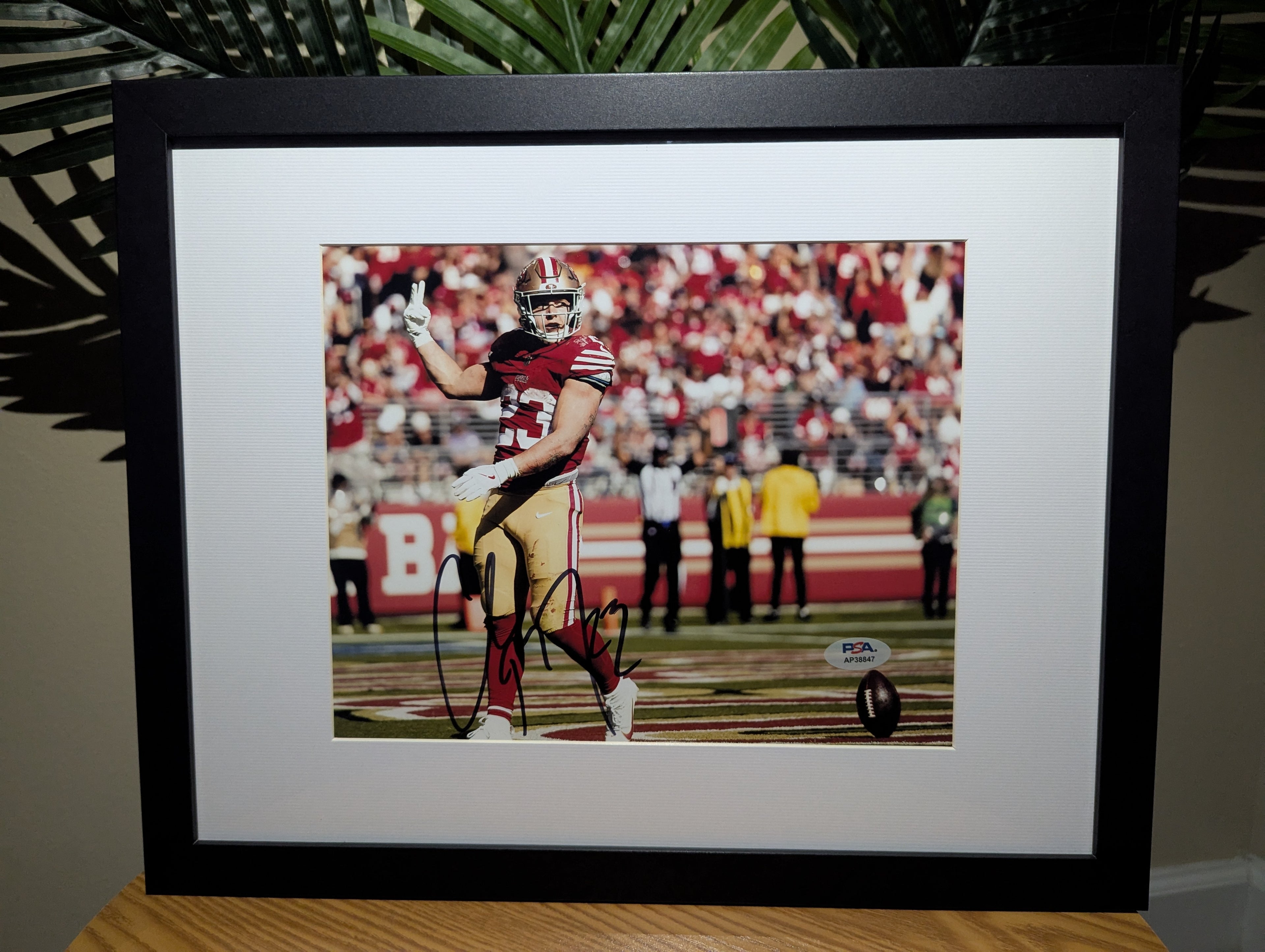 Christian McCaffrey - Signed 8x10 (PSA)