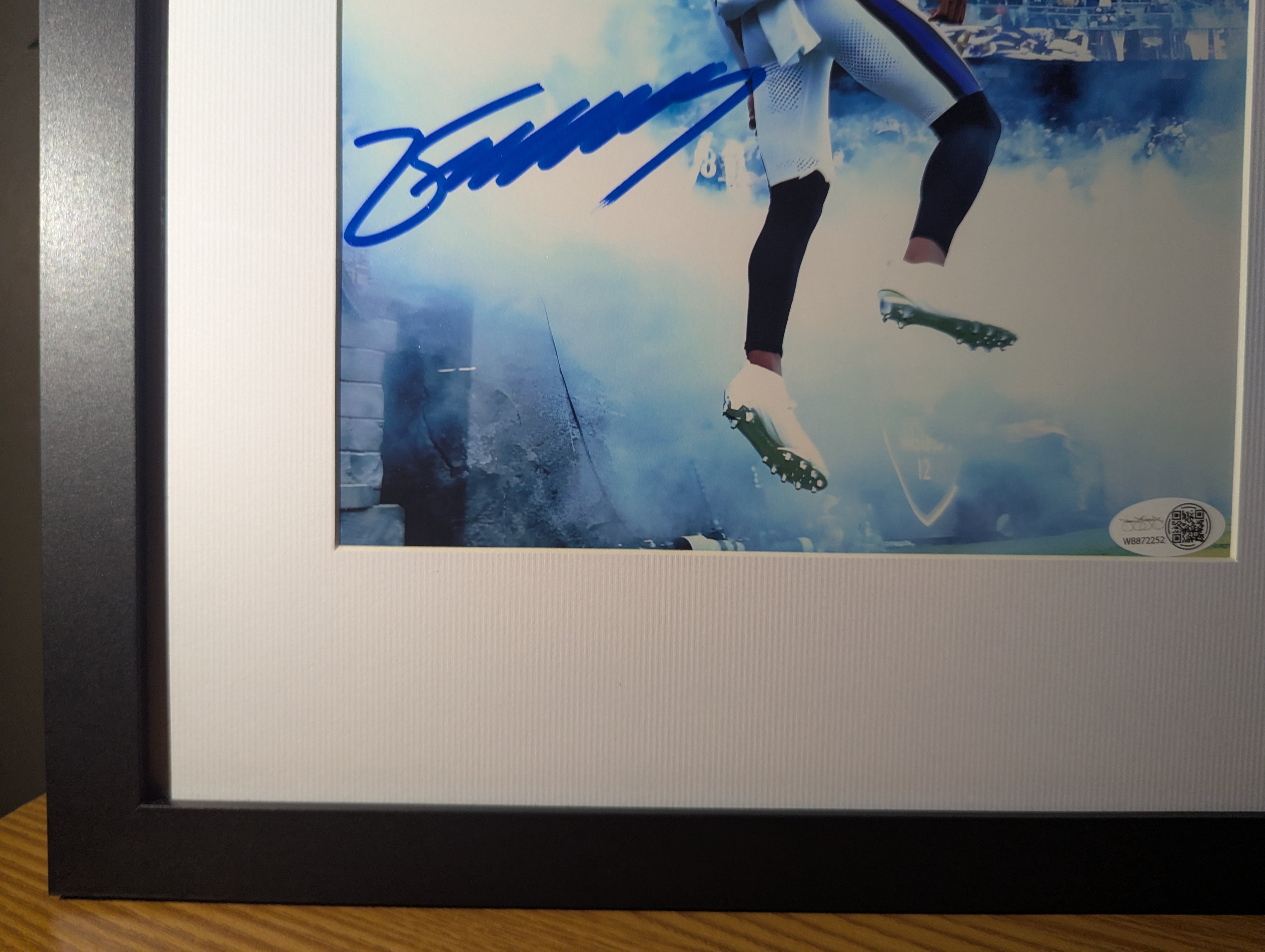 Signed Zay Flowers 8x10 (JSA)