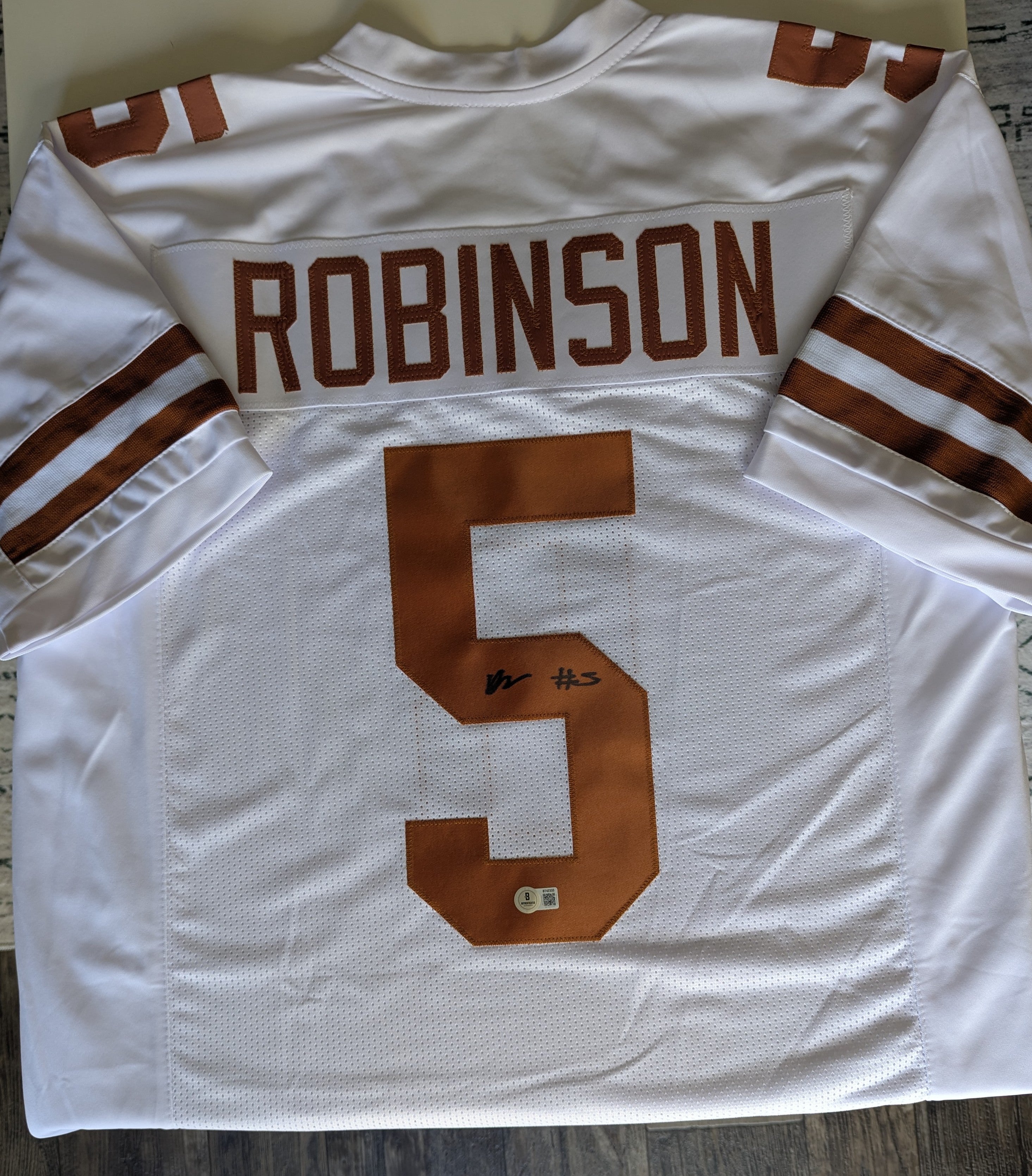 Bijan Robinson - Signed Custom Jersey (Beckett)