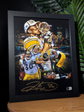 Signed Hines Ward 11x14 (Beckett)