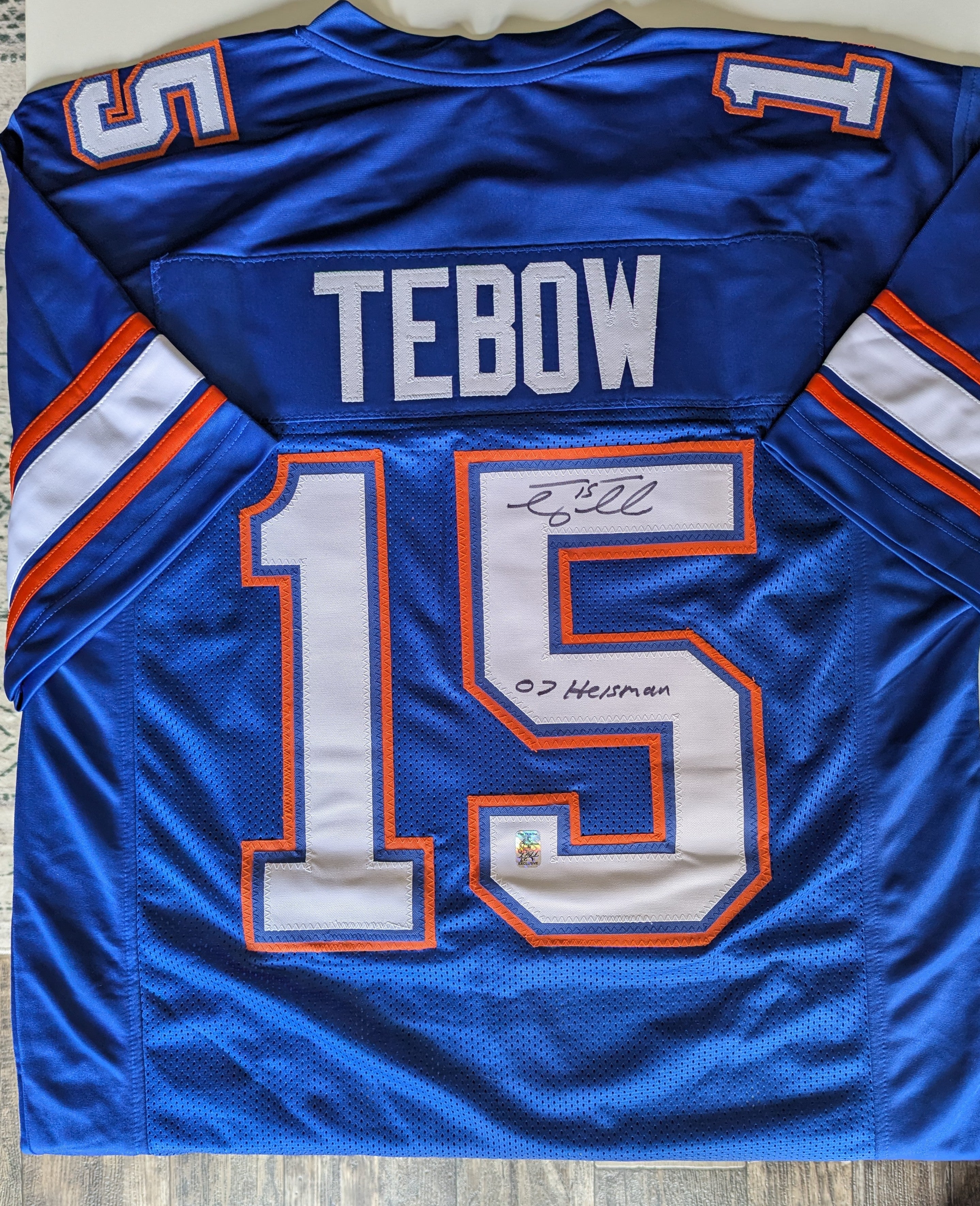 Tim Tebow - Signed Custom Jersey (Tebow)