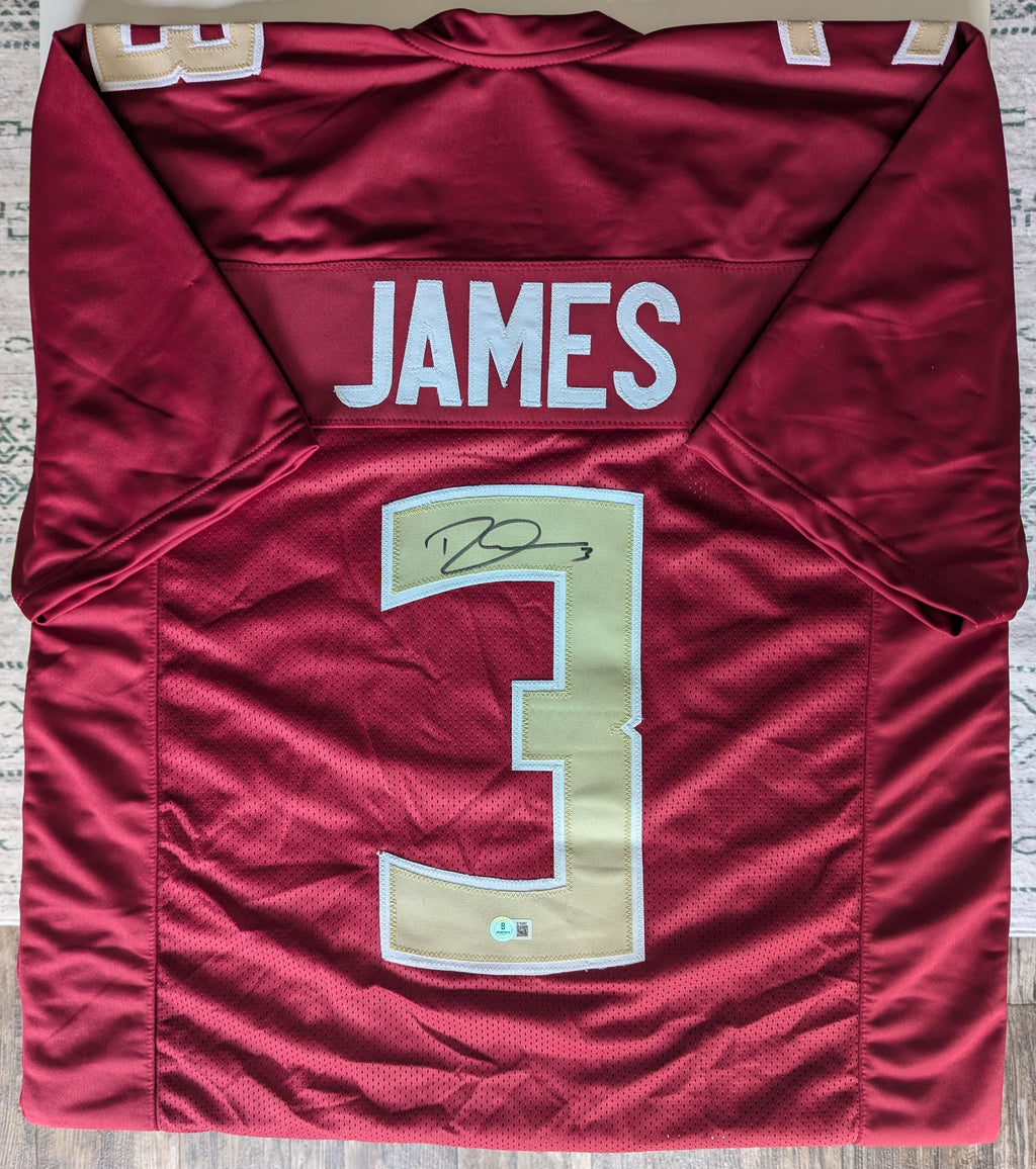 Signed Derwin James Custom Jersey (Beckett)