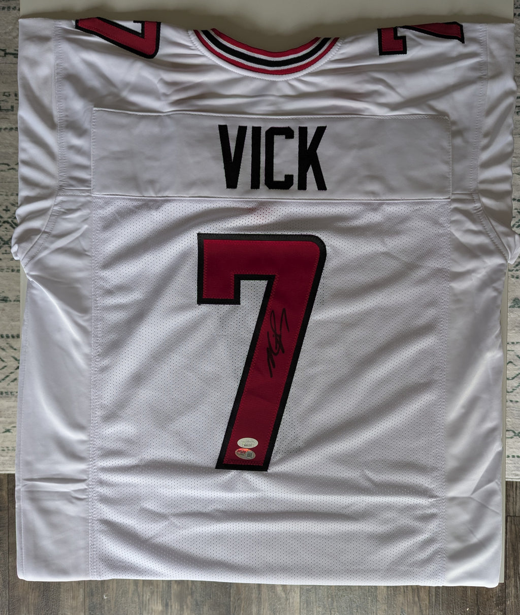 Signed Mike Vick Custom Jersey (JSA)