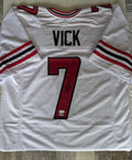 Signed Mike Vick Custom Jersey (JSA)