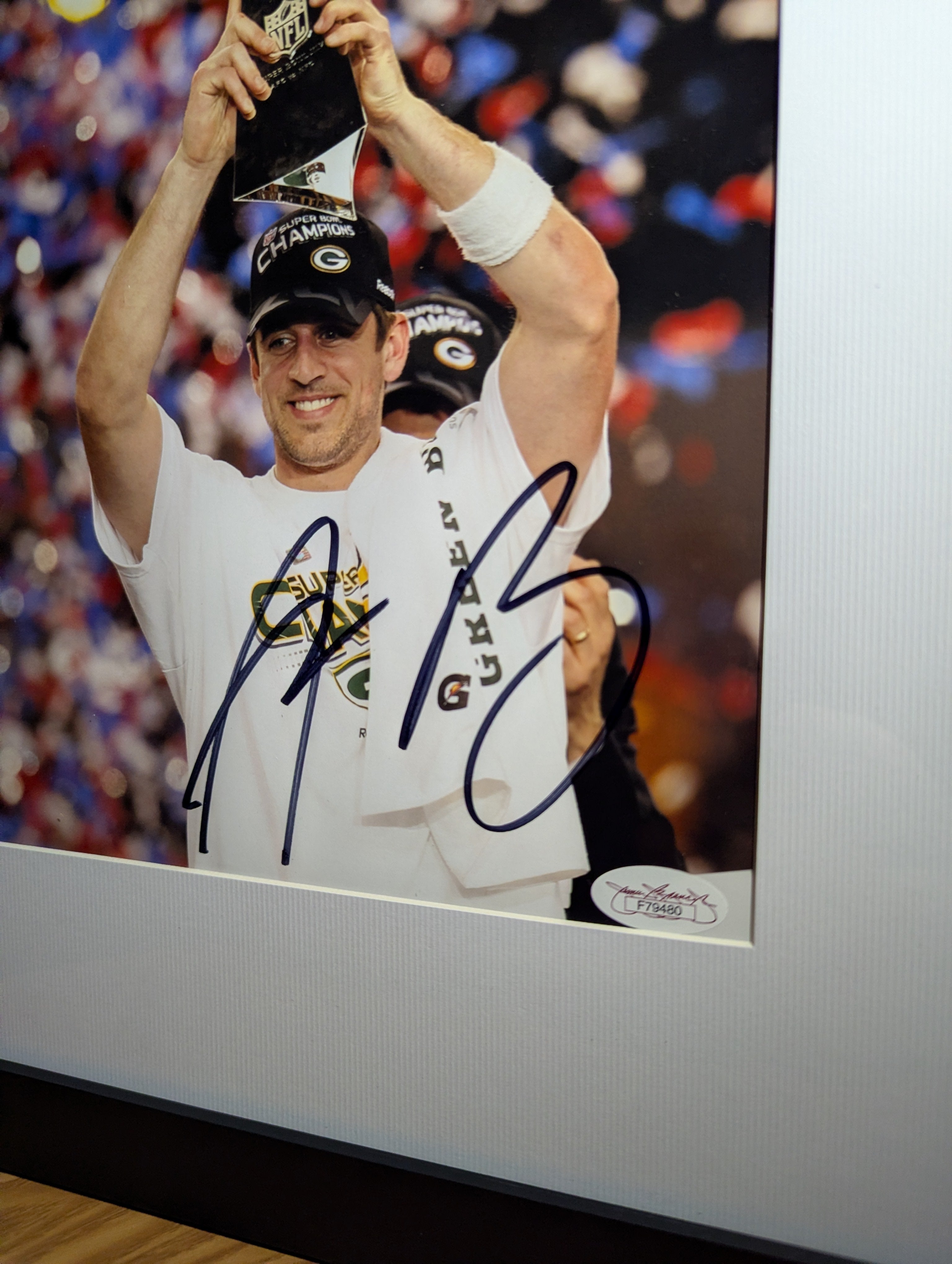 Aaron Rodgers - Signed 8x10 (JSA)