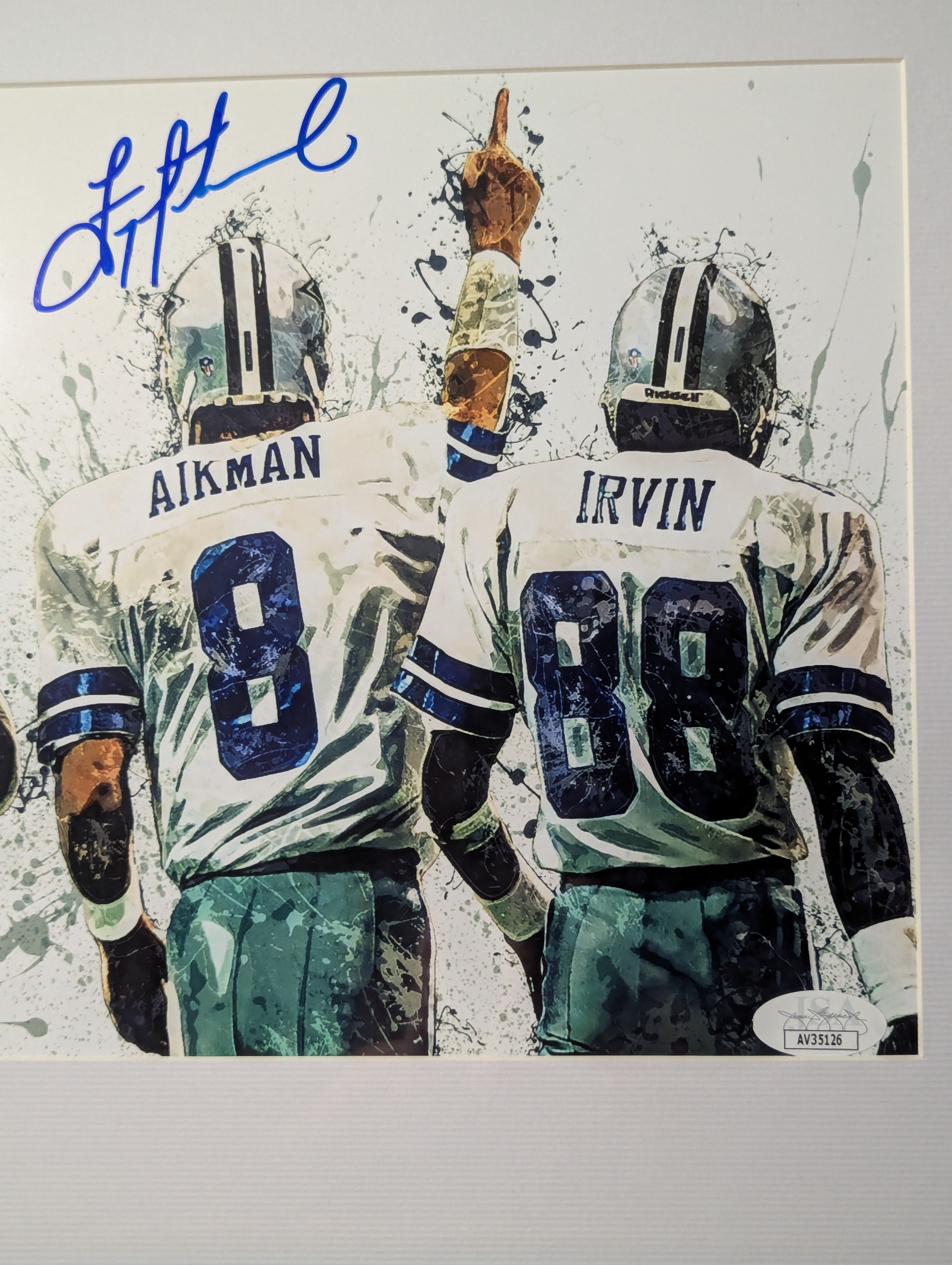 Troy Aikman - Signed 8x10 (JSA)