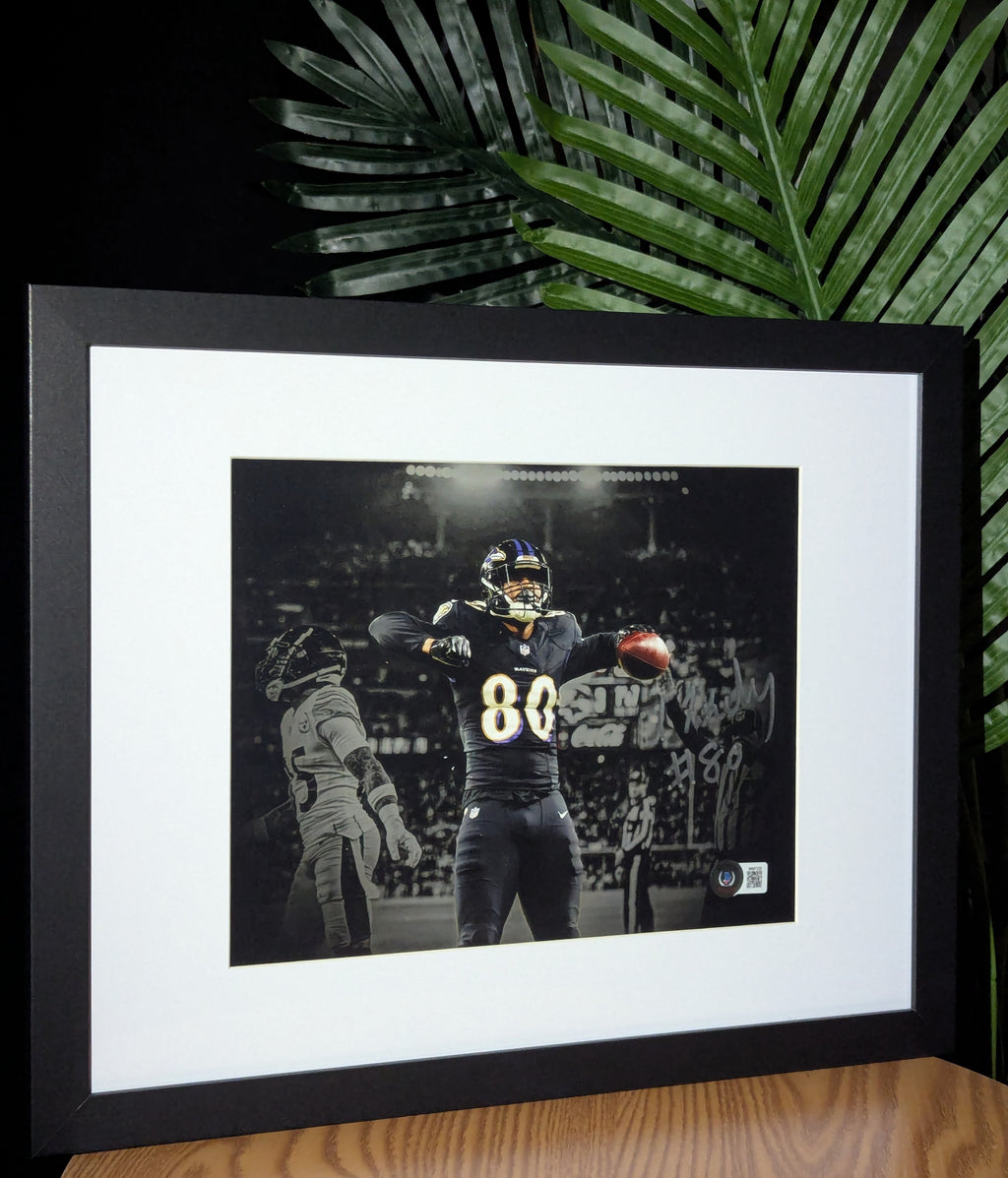 Signed Isaiah Likely 8x10 (Beckett)