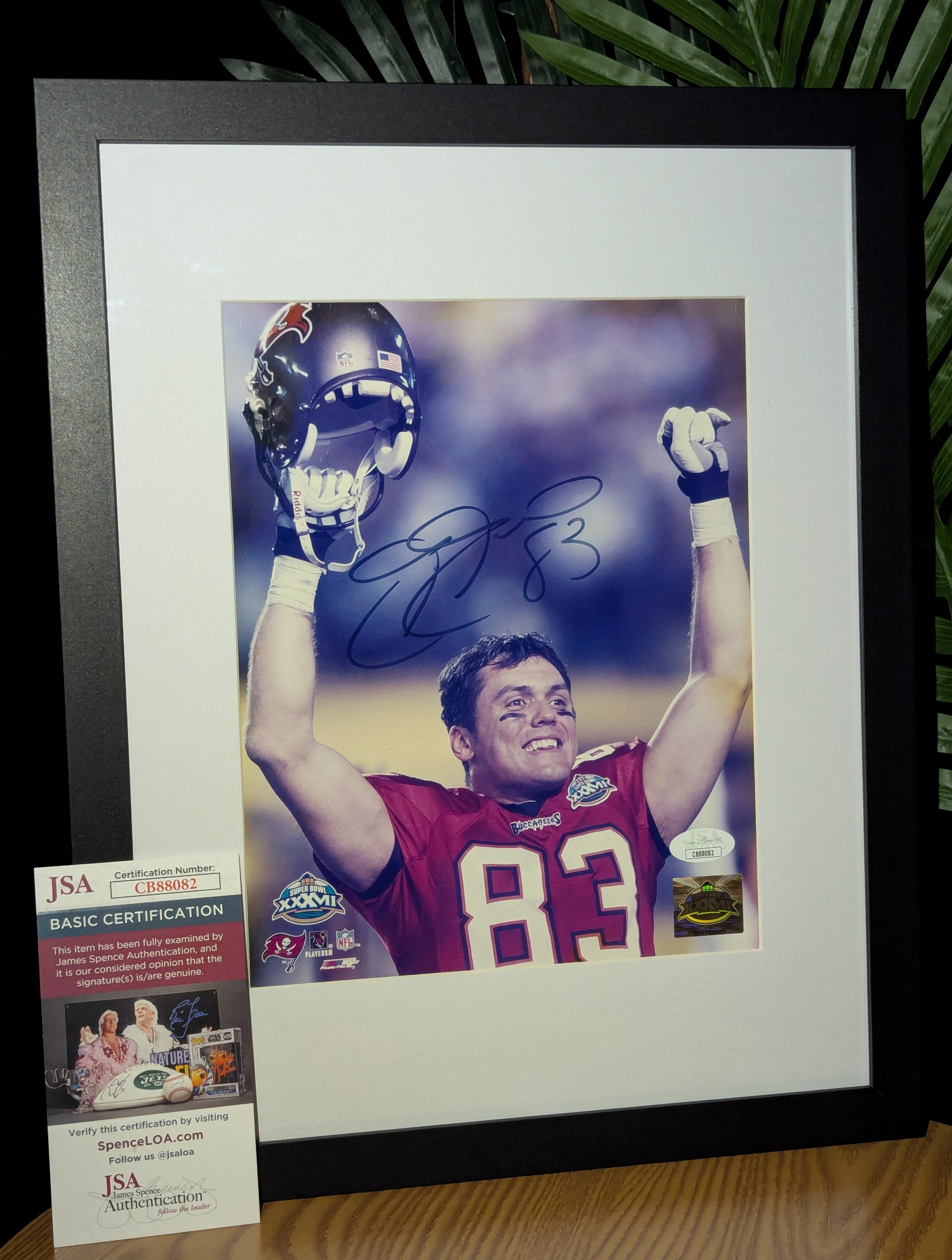 Signed Joe Jerivicious 8x10 (JSA)