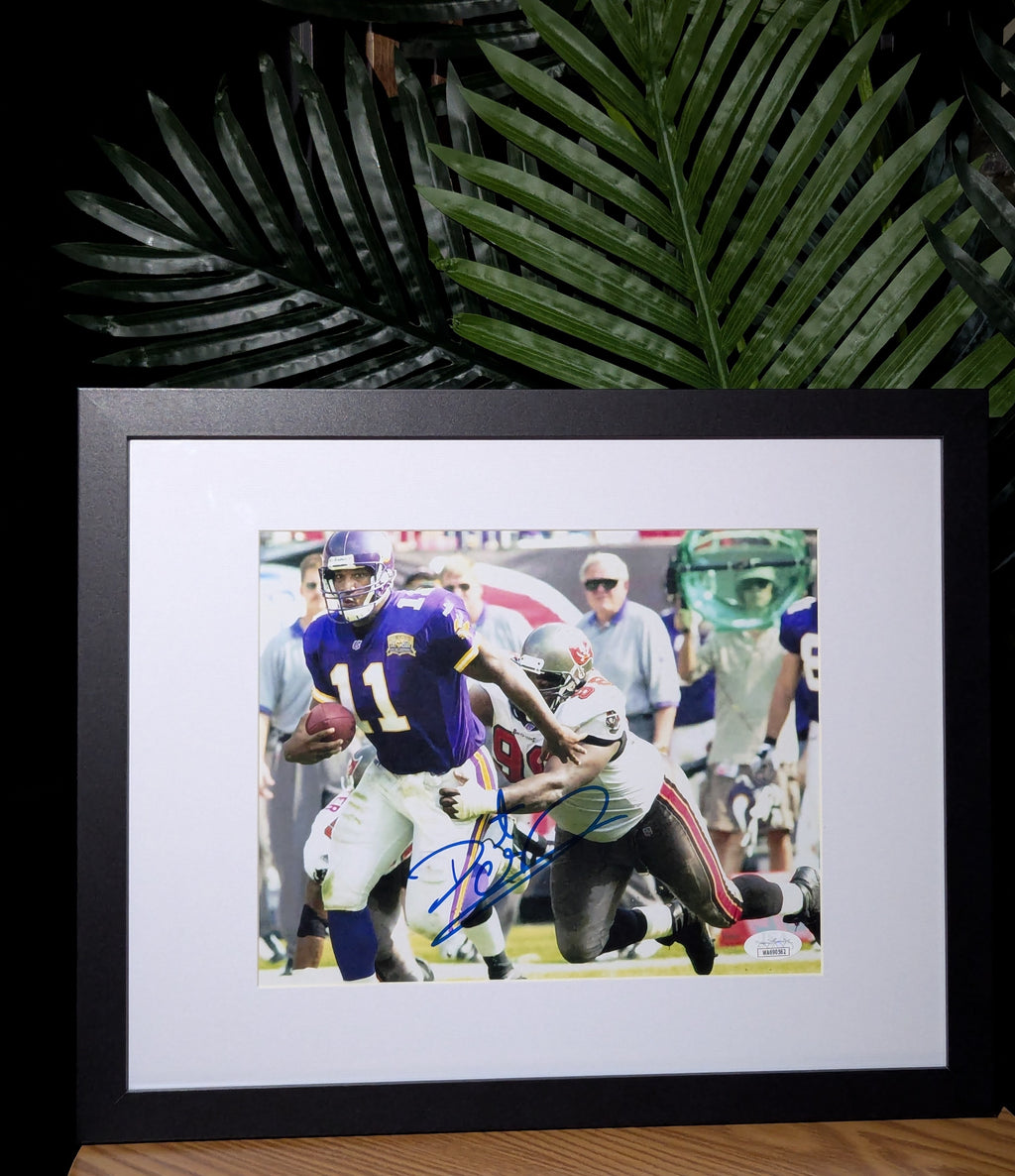 Signed Daunte Culpepper 8x10 (JSA)