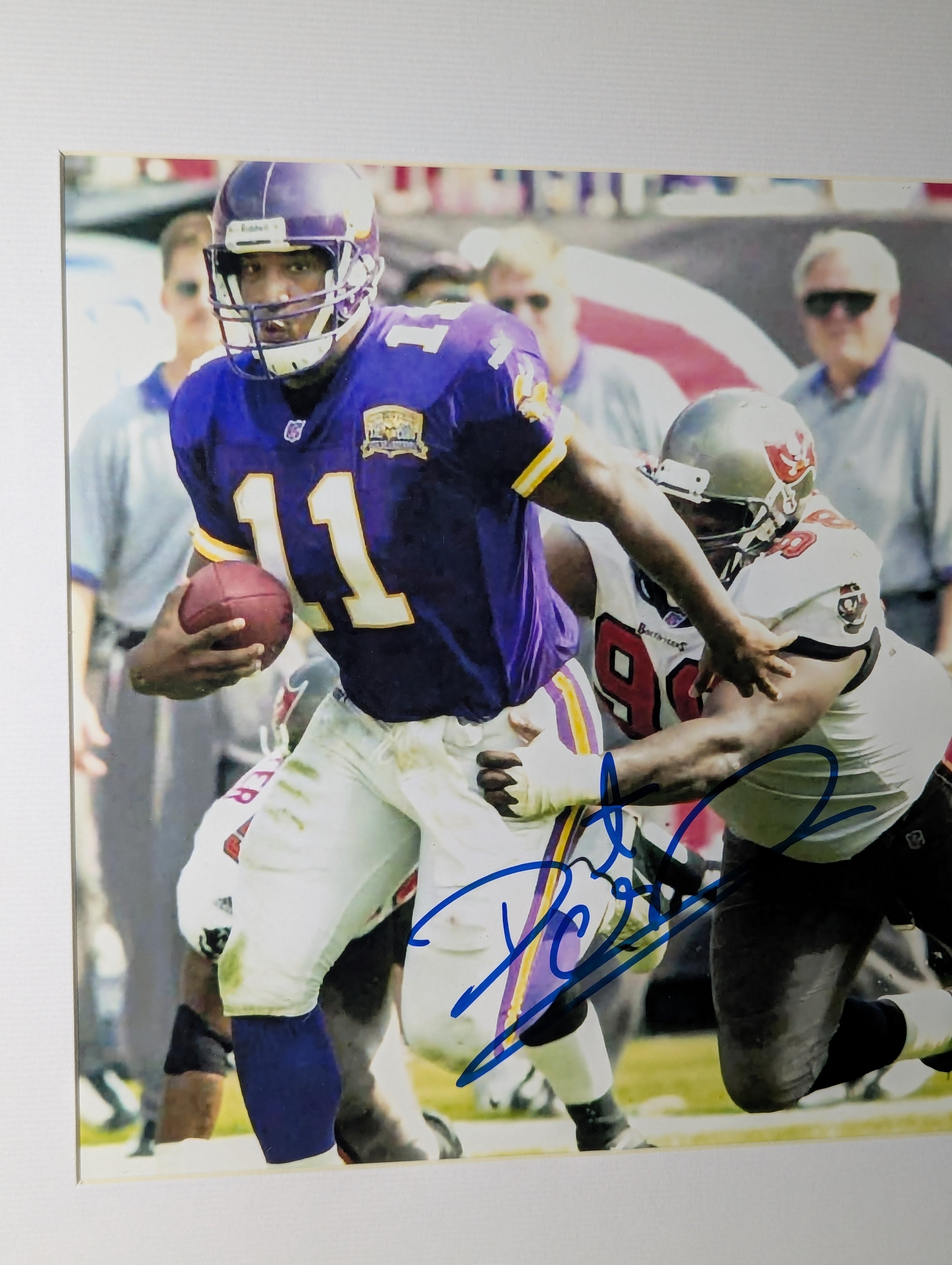 Daunte Culpepper - Signed 8x10 (JSA)