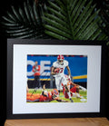 Signed Calvin Ridley 8x10 (JSA)