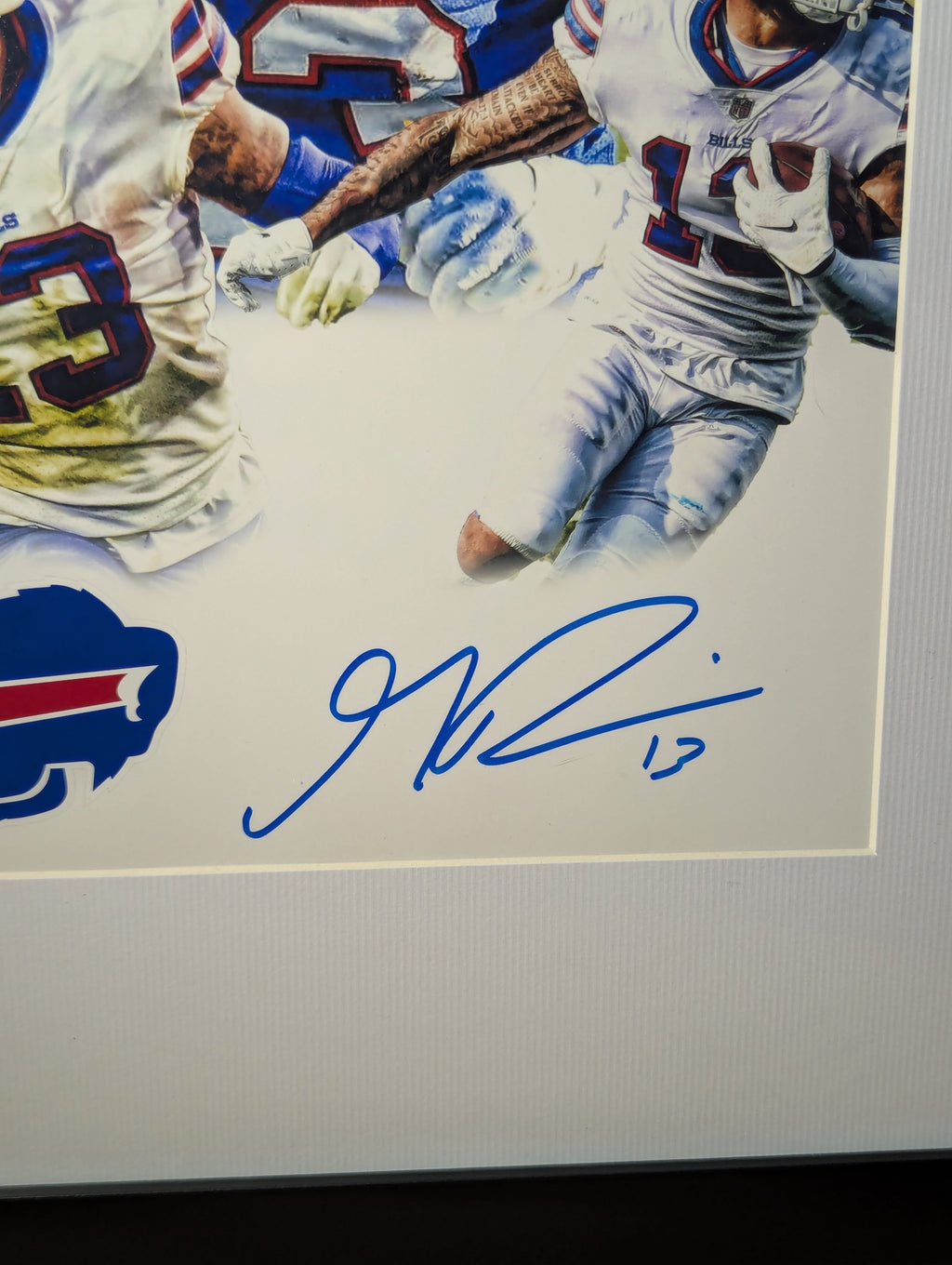 Signed Gabe Davis 8x10 (JSA)