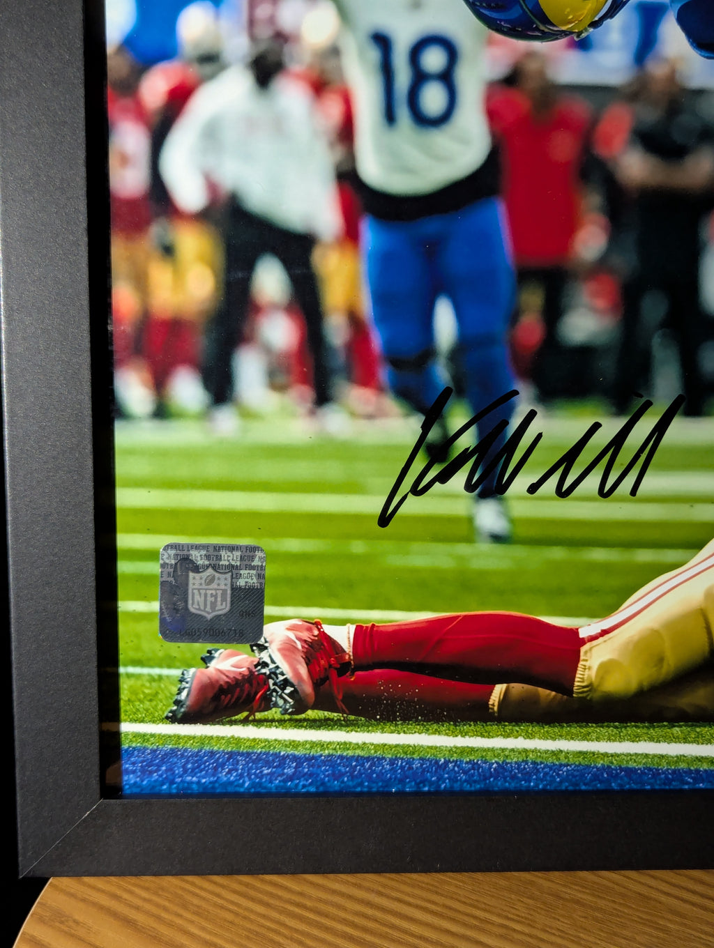 Signed Kyren Williams 11x14 (Beckett)
