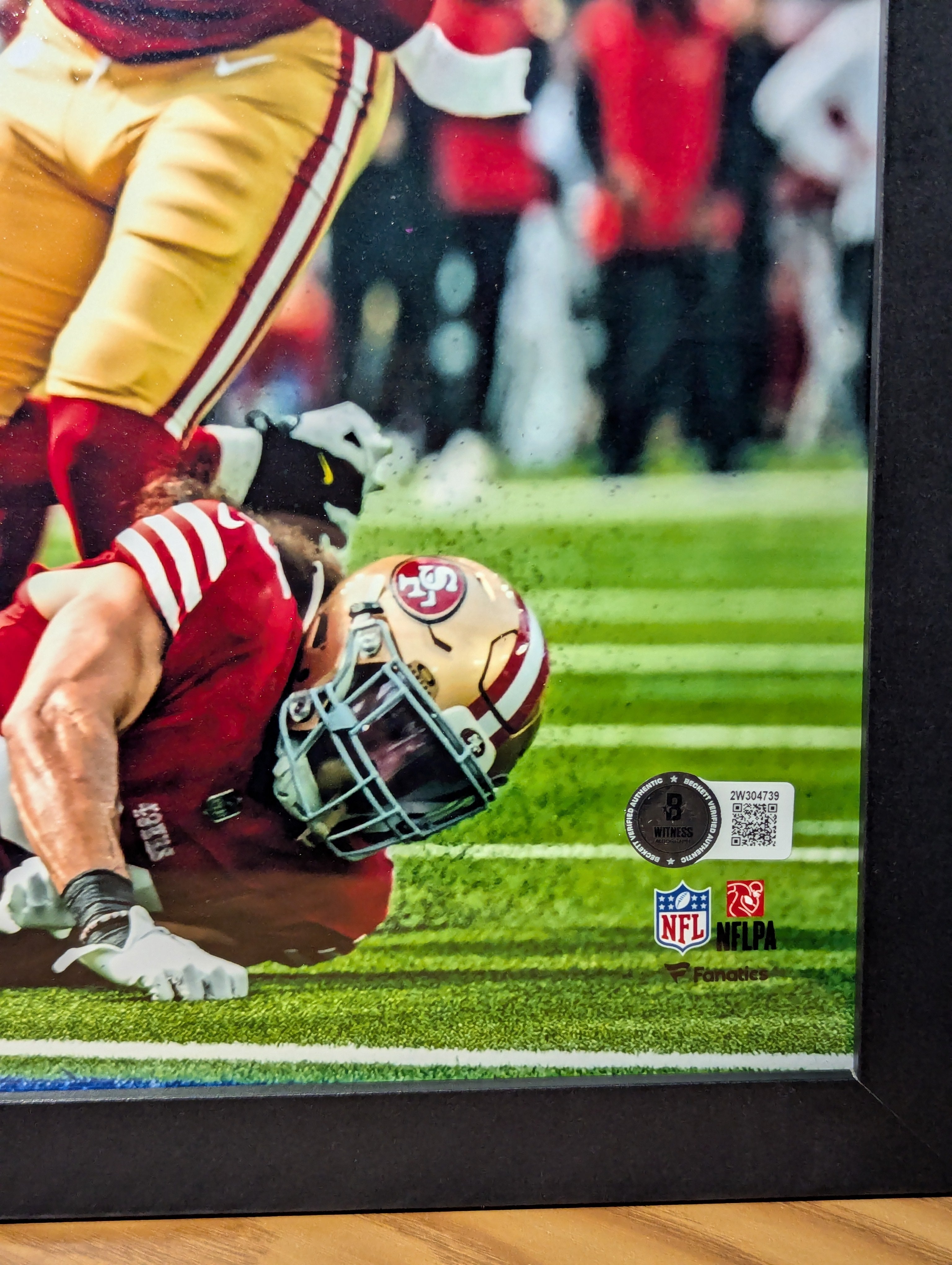 Signed Kyren Williams 11x14 (Beckett)