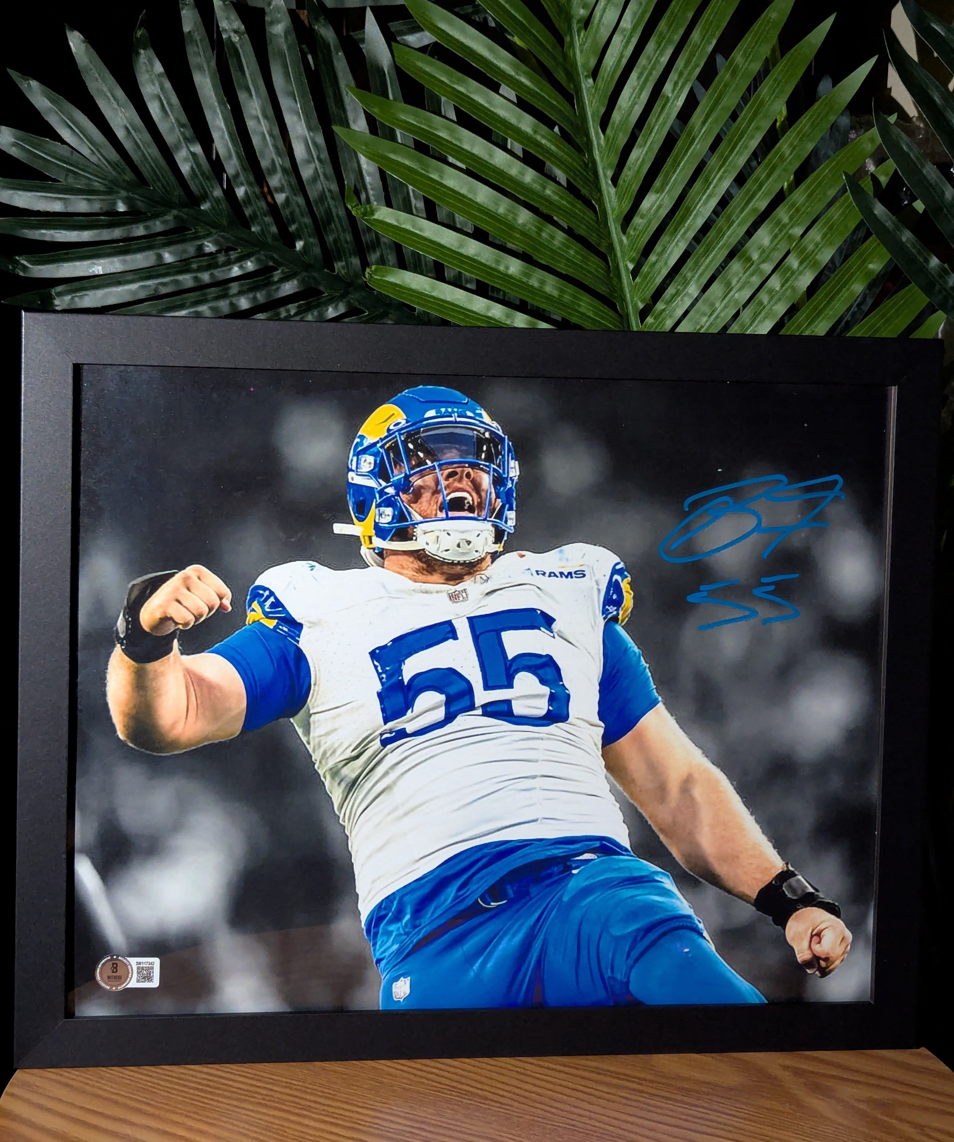 Braden Fiske - Signed 11x14 (Beckett)