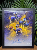 Signed Daunte Culpepper 11x14 (JSA)