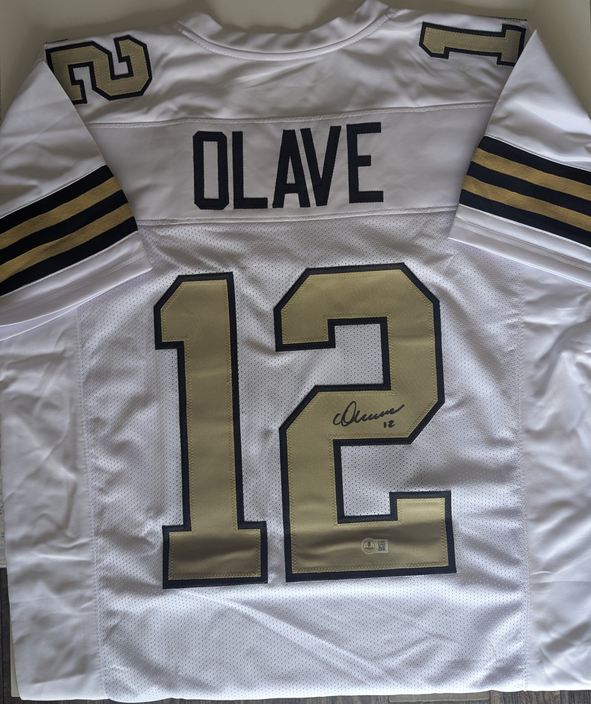 Chris Olave - Signed Custom Jersey (Beckett)