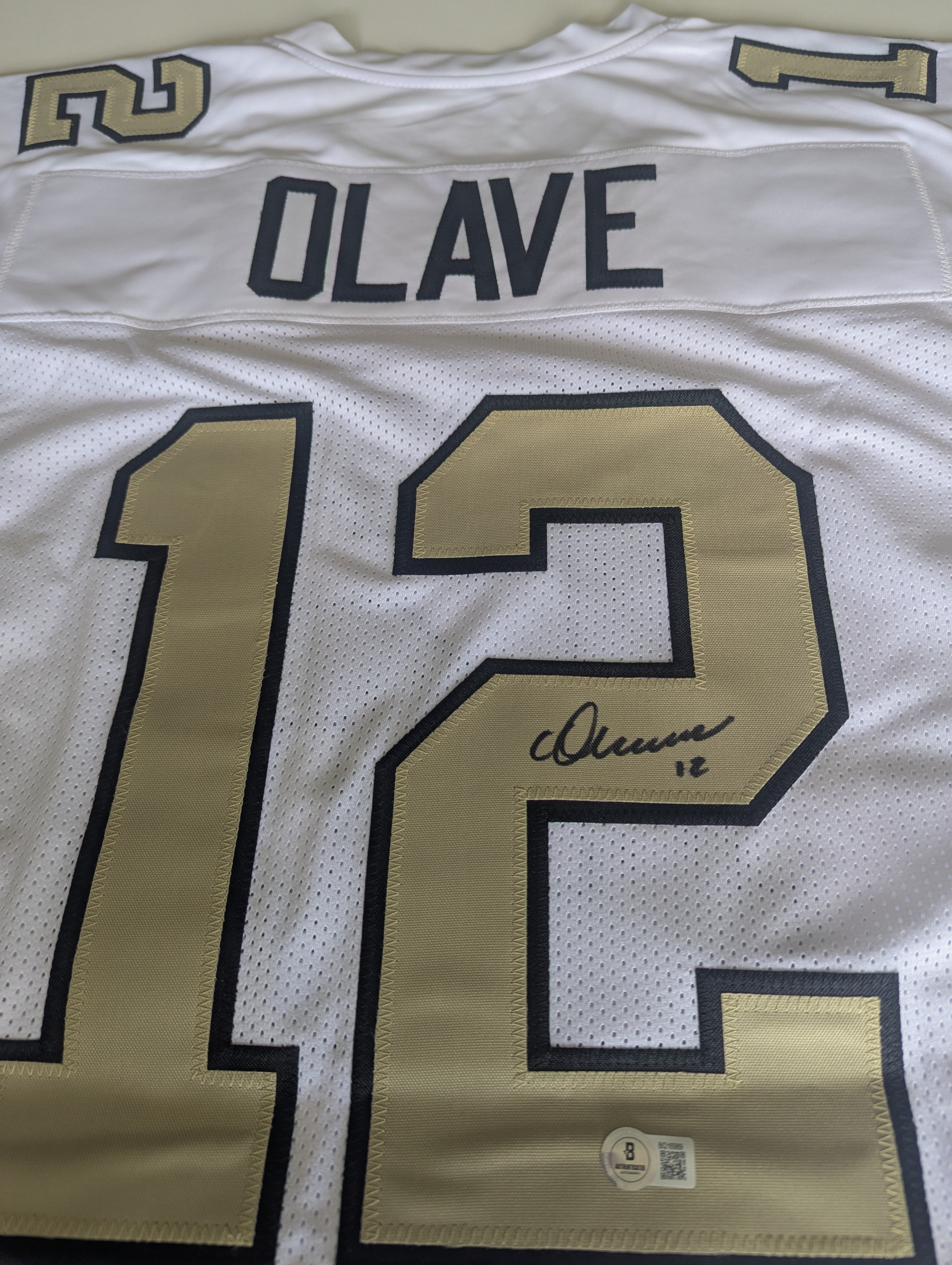 Chris Olave - Signed Custom Jersey (Beckett)