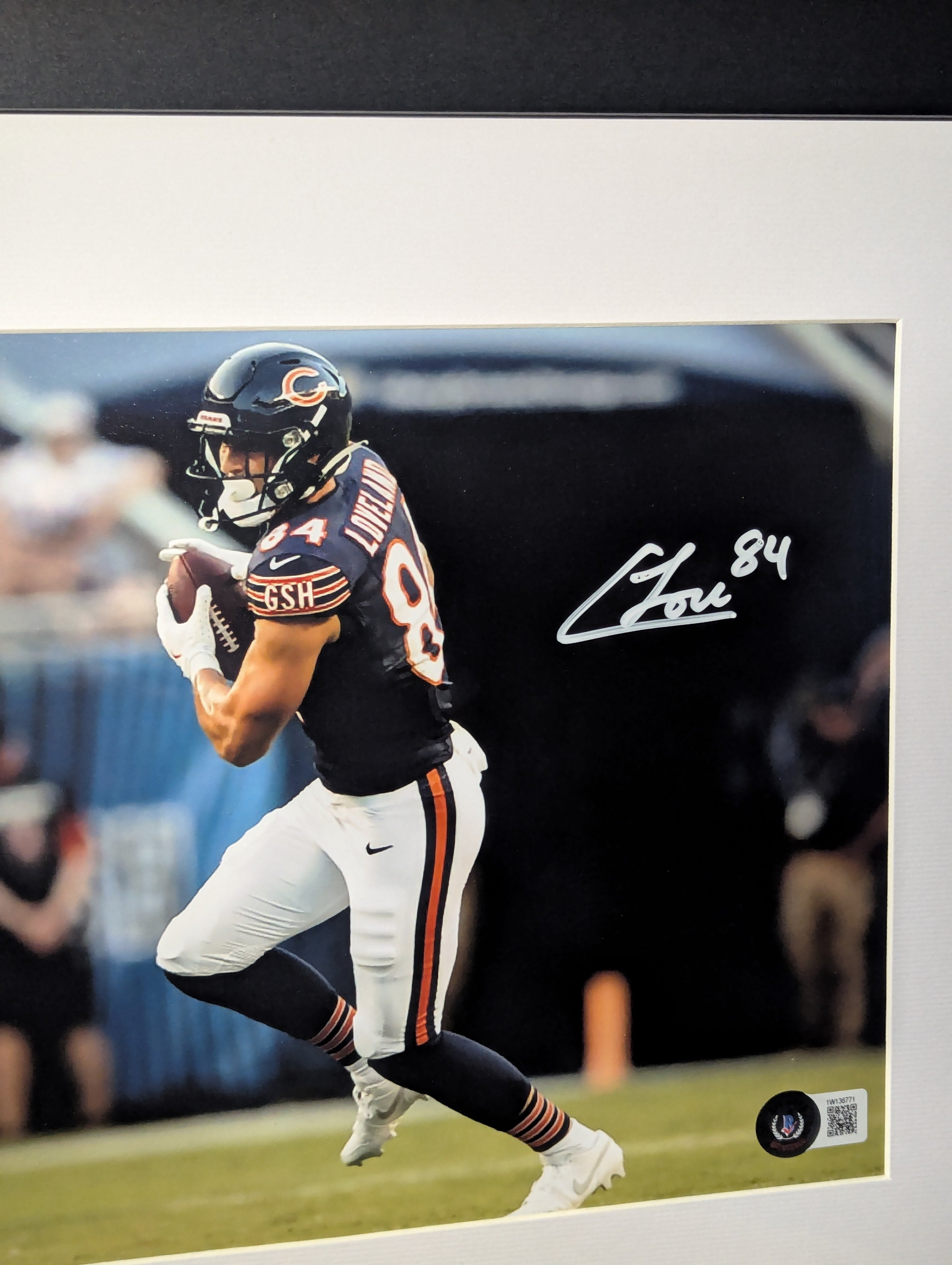 Colston Loveland - Signed 8x10 (Beckett)