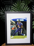 Signed Lamar Jackson 8x10 (JSA)