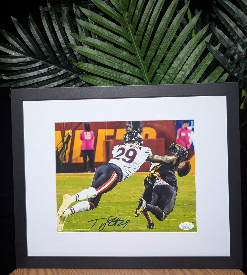 Signed Tyrique Stevenson 8x10 (JSA)