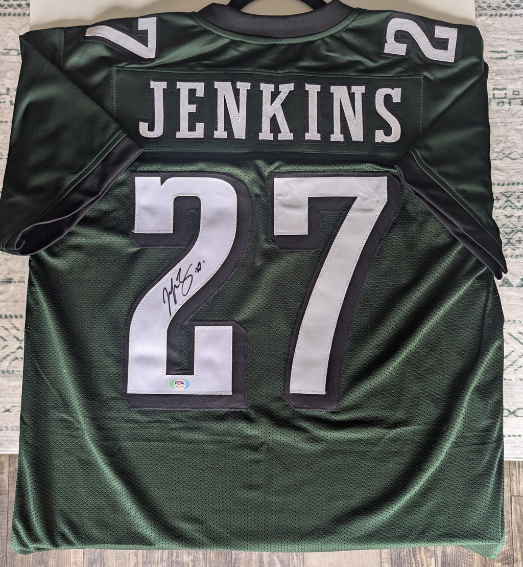Signed Malcolm Jenkins Custom Jersey (PSA)
