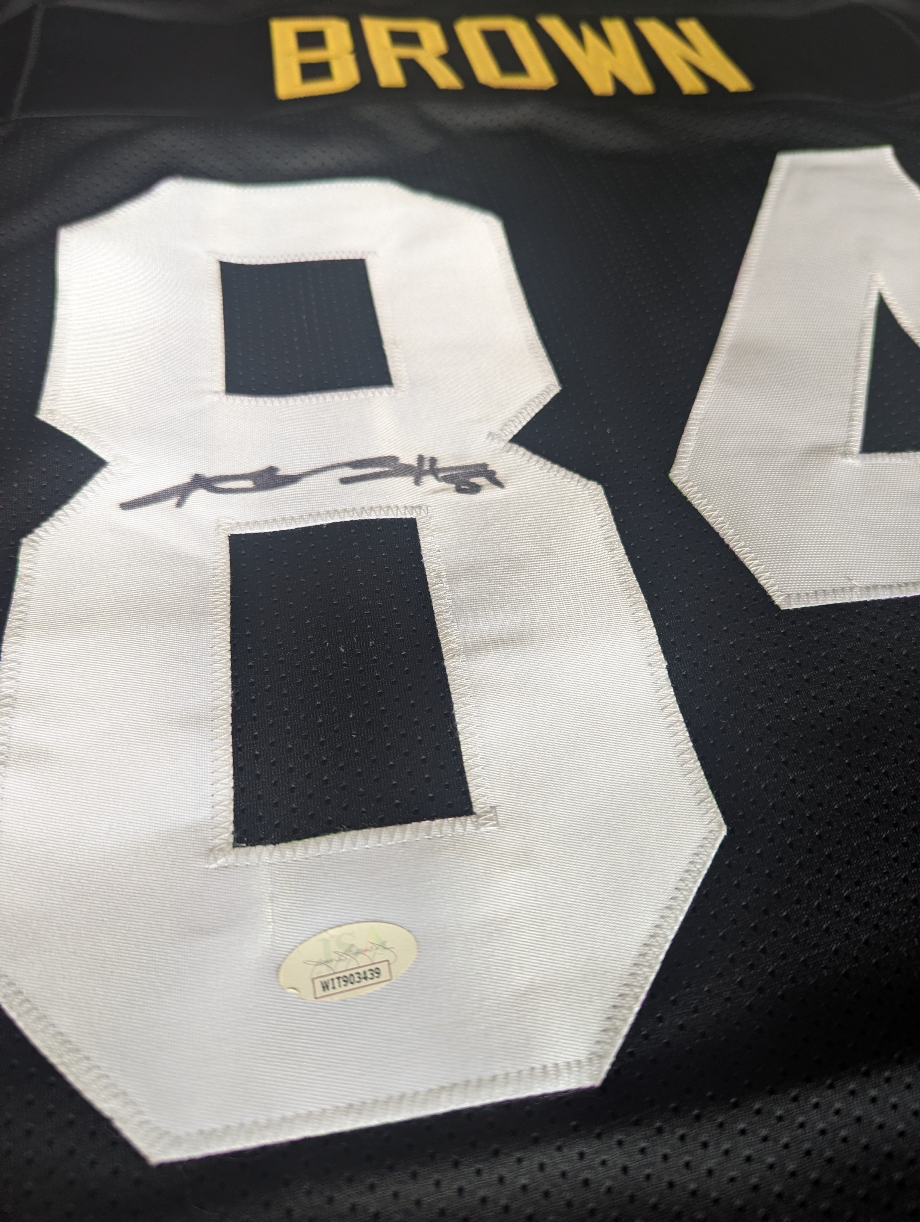 Antonio Brown - Signed Custom Jersey (JSA)