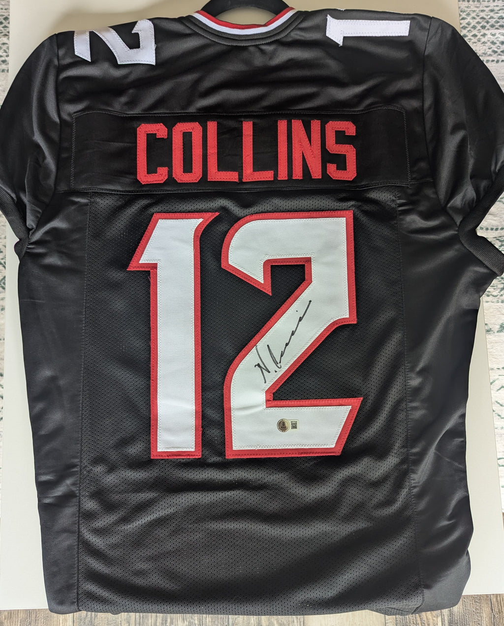 Signed Nico Collins Custom Jersey (Beckett)