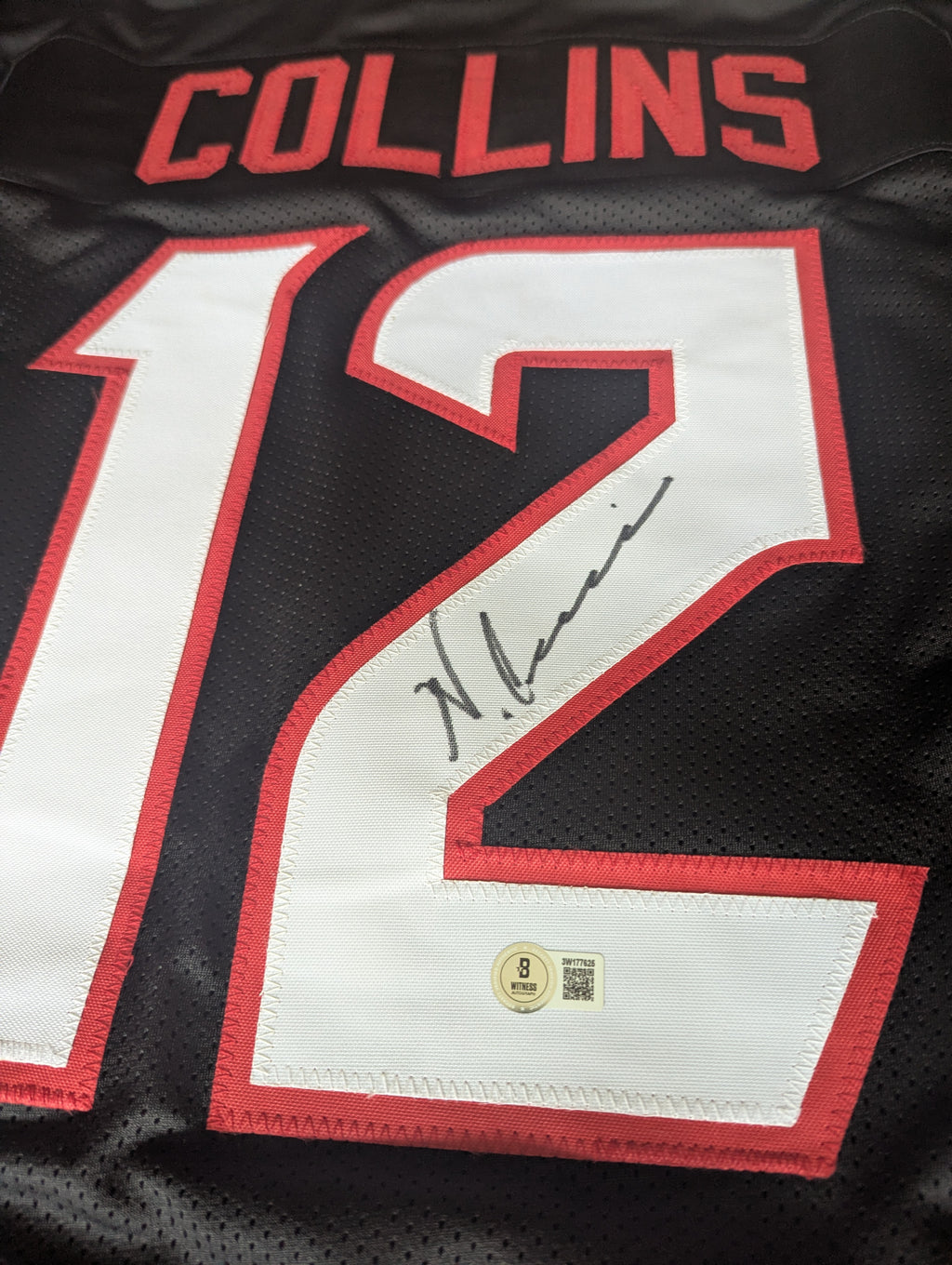 Signed Nico Collins Custom Jersey (Beckett)