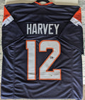 Signed RJ Harvey Custom Jersey (JSA)