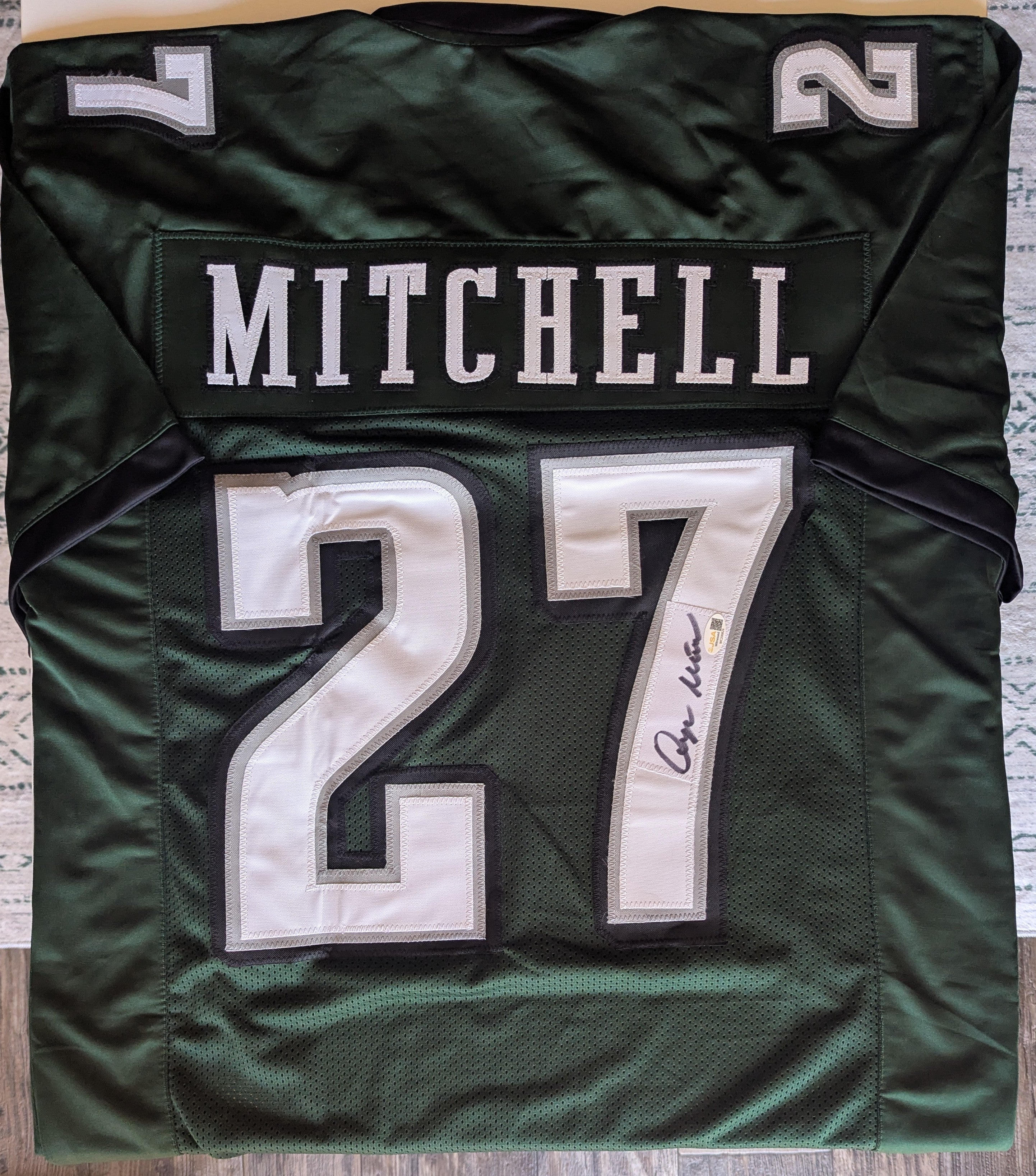 Quinyon Mitchell - Signed Custom Jersey (JSA)