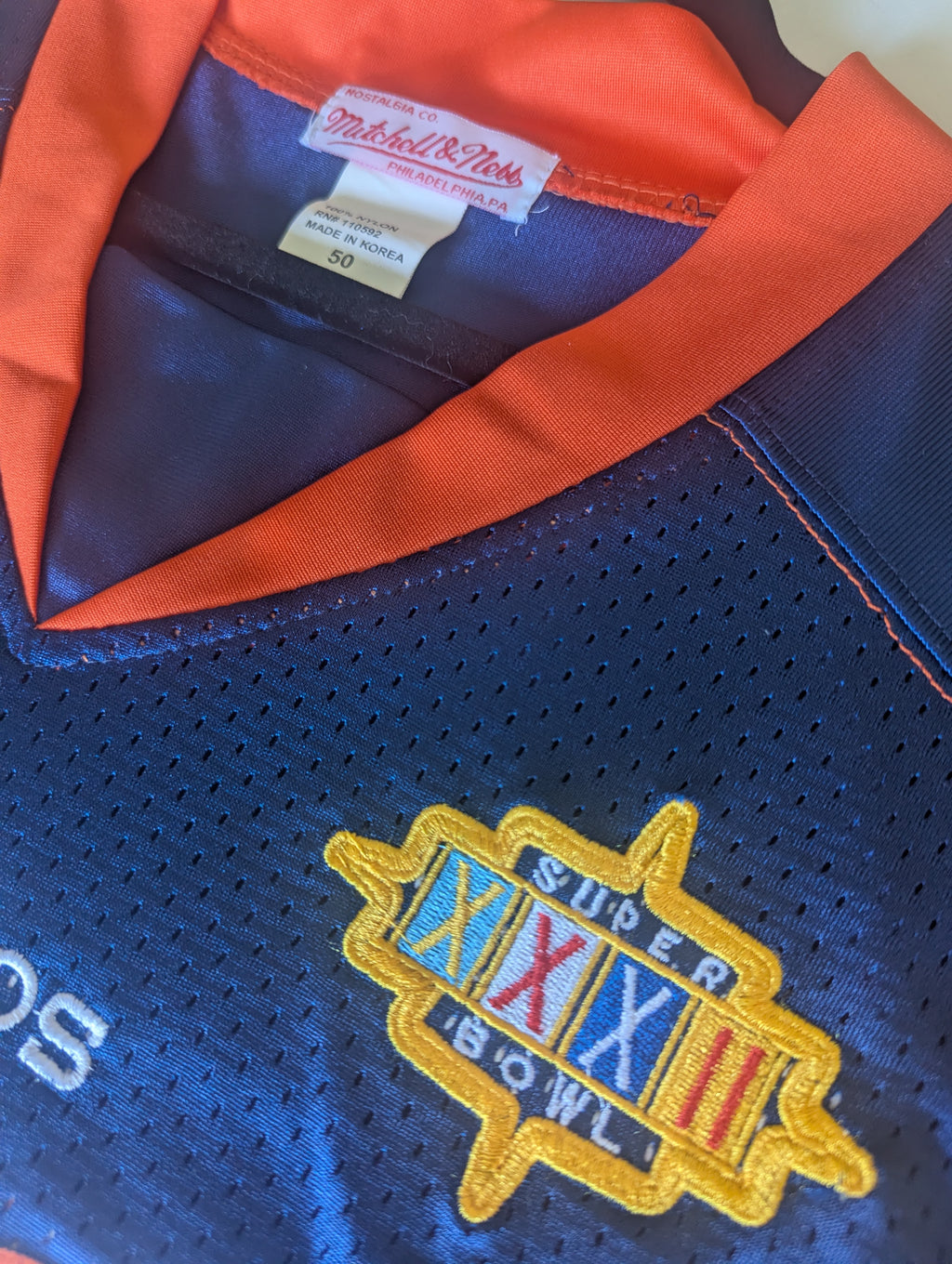 Signed Terrell Davis Authentic Mitchell & Ness Jersey (PSA)