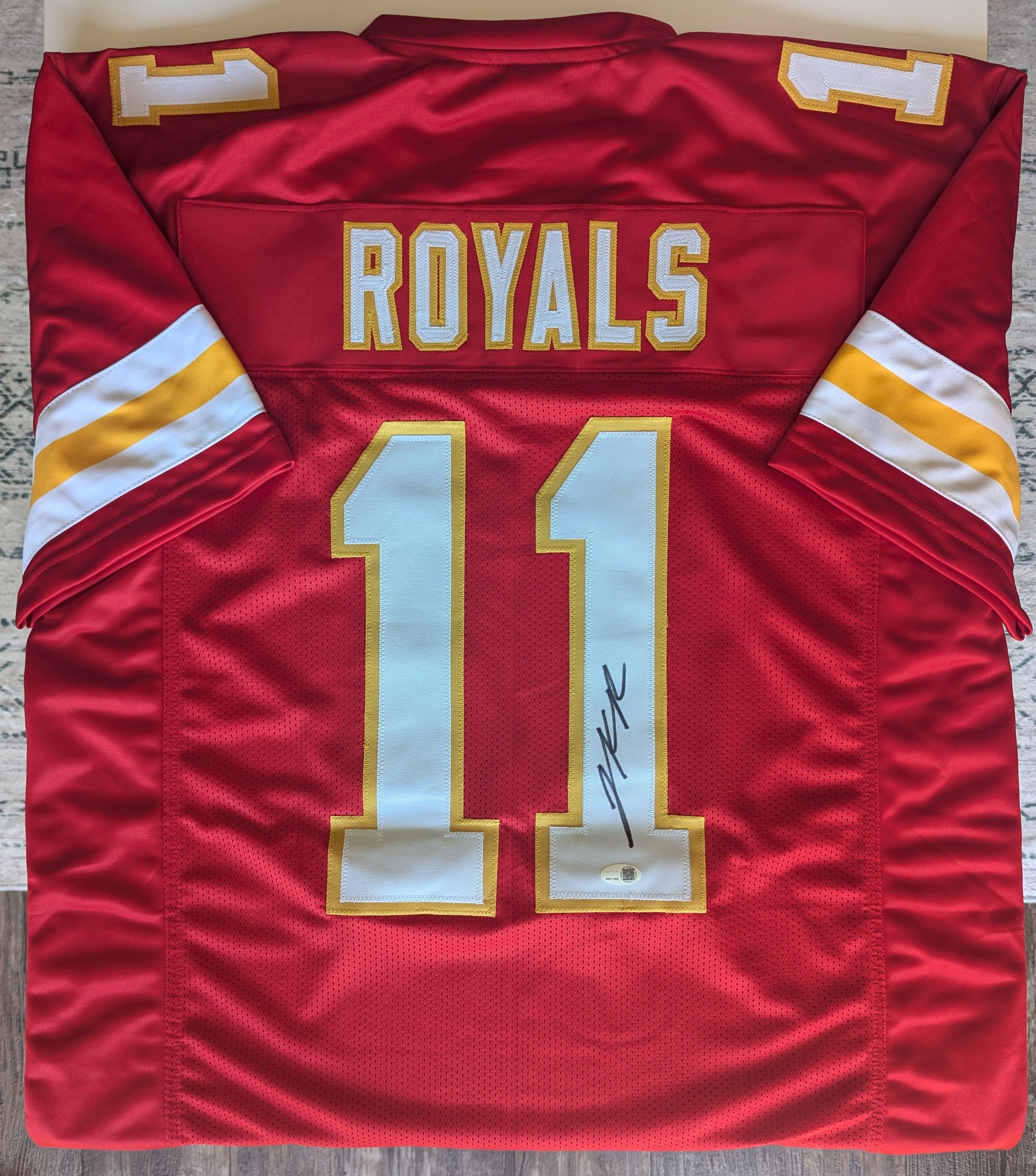Jalen Royals - Signed Custom Jersey (JSA)
