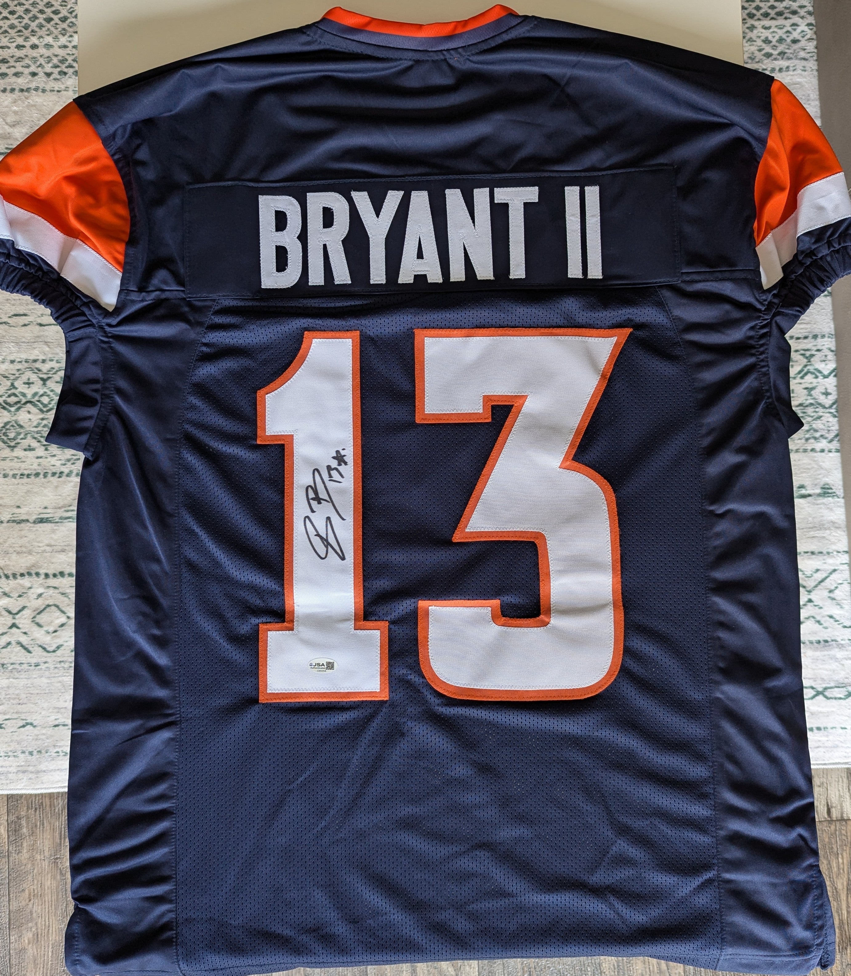 Pat Bryant II - Signed Custom Jersey (JSA)