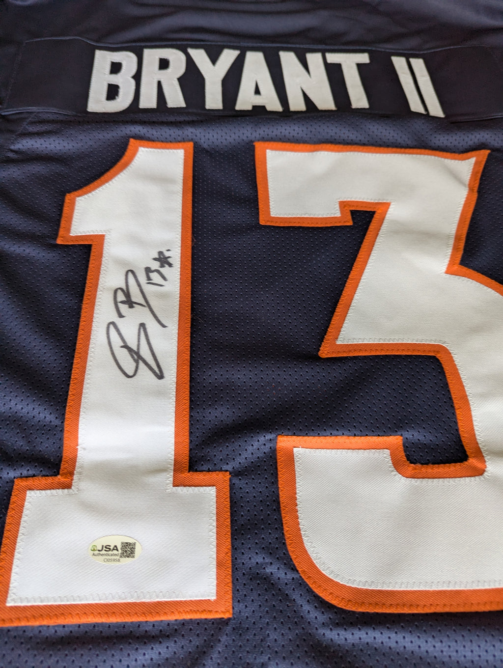 Signed Pat Bryant II Custom Jersey (JSA)