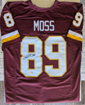 Signed Santana Moss Custom Jersey (Beckett)
