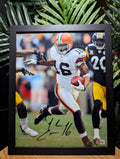 Signed Josh Cribbs 11x14 (Beckett)