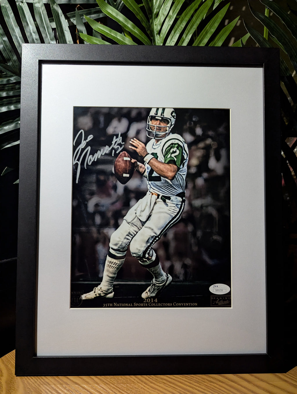 Signed Joe Namath 8x10 (JSA)