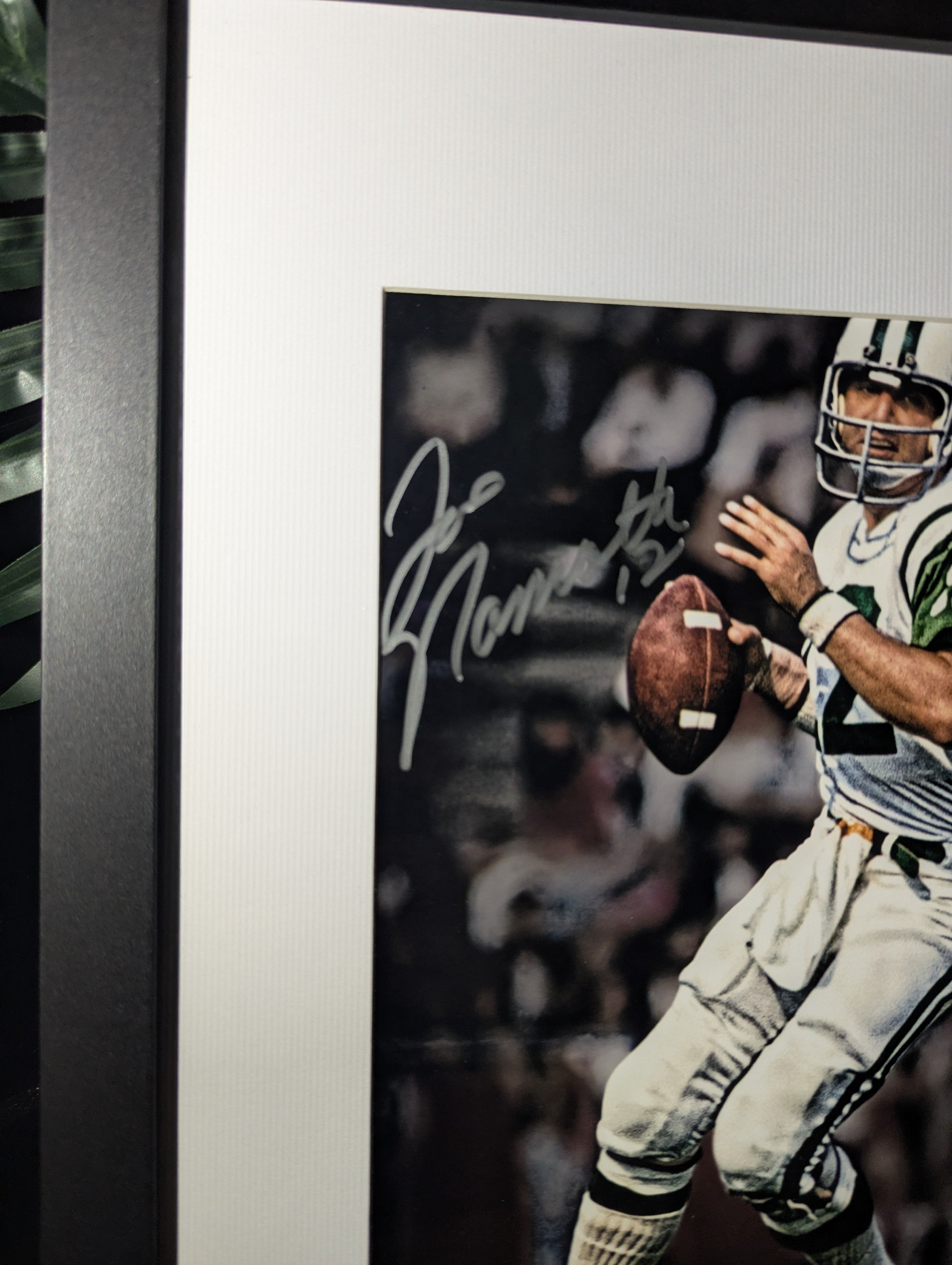 Signed Joe Namath 8x10 (JSA)