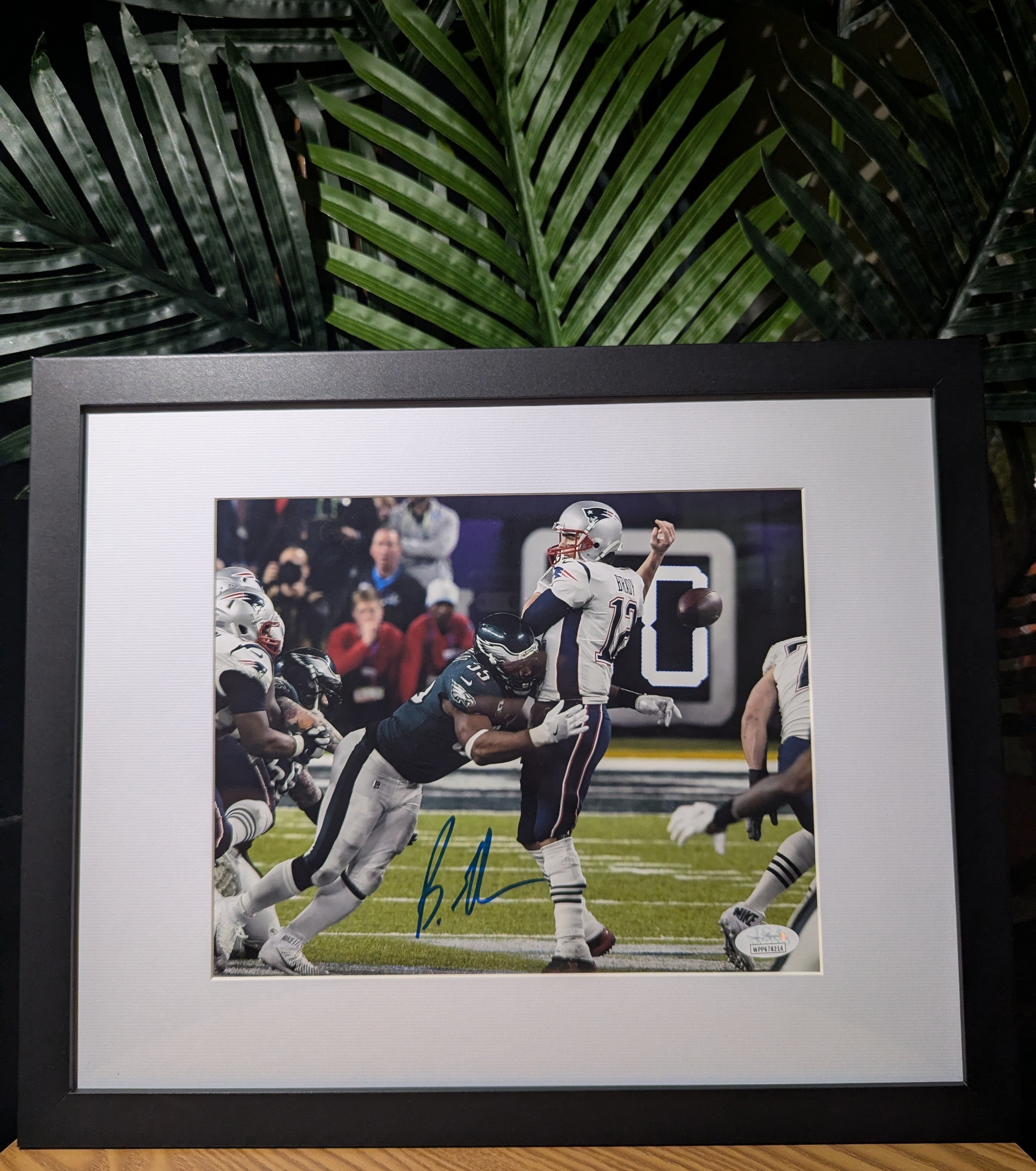 Signed Brandon Graham 8x10 (JSA)