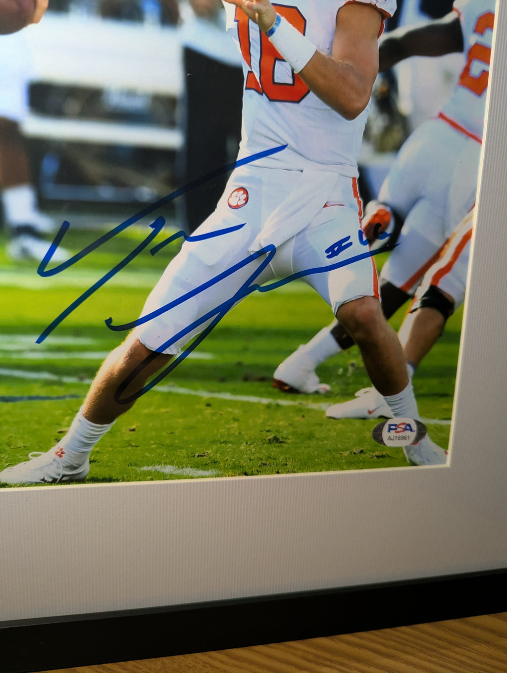 Signed Trevor Lawrence 8x10 (PSA)